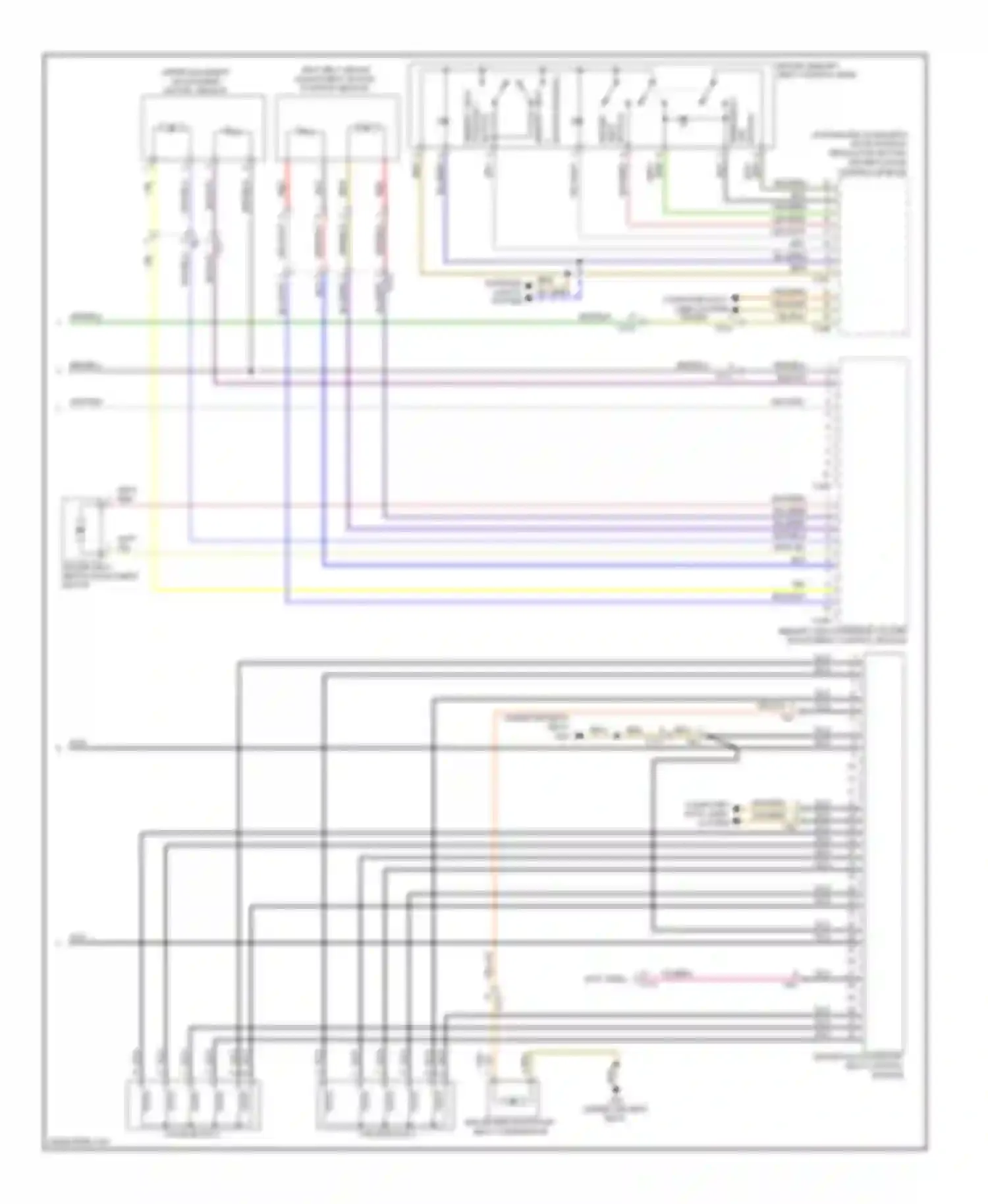 Wiring diagram brn/blk for Audi A8 D4 (2010-2014)