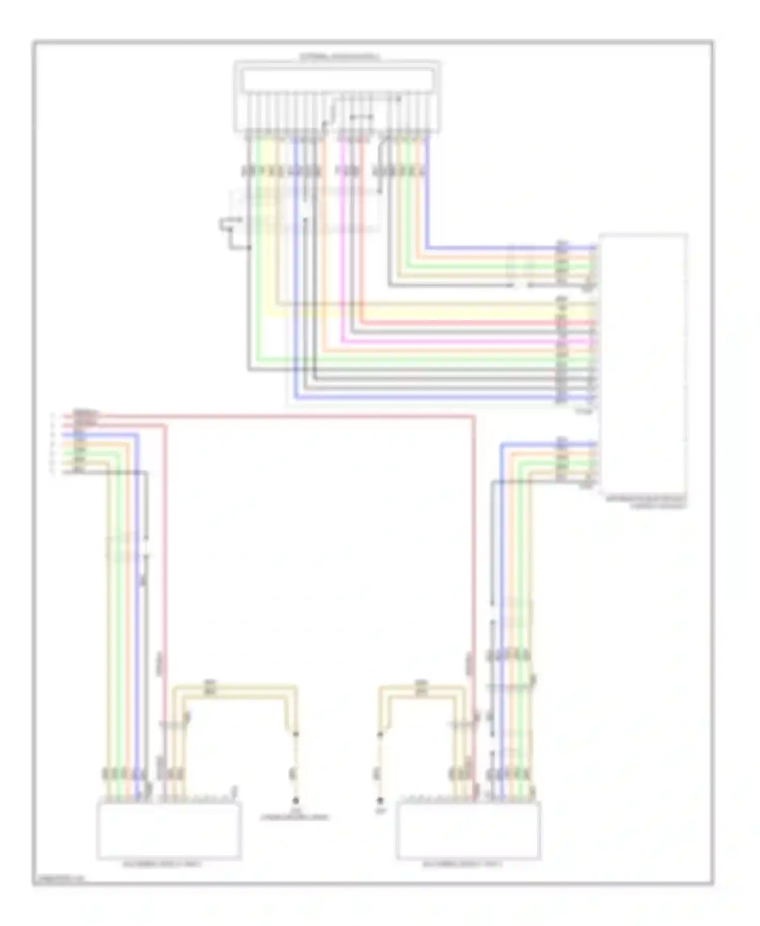 Wiring diagram red/blk brn for Audi A8 D4 (2010-2014)