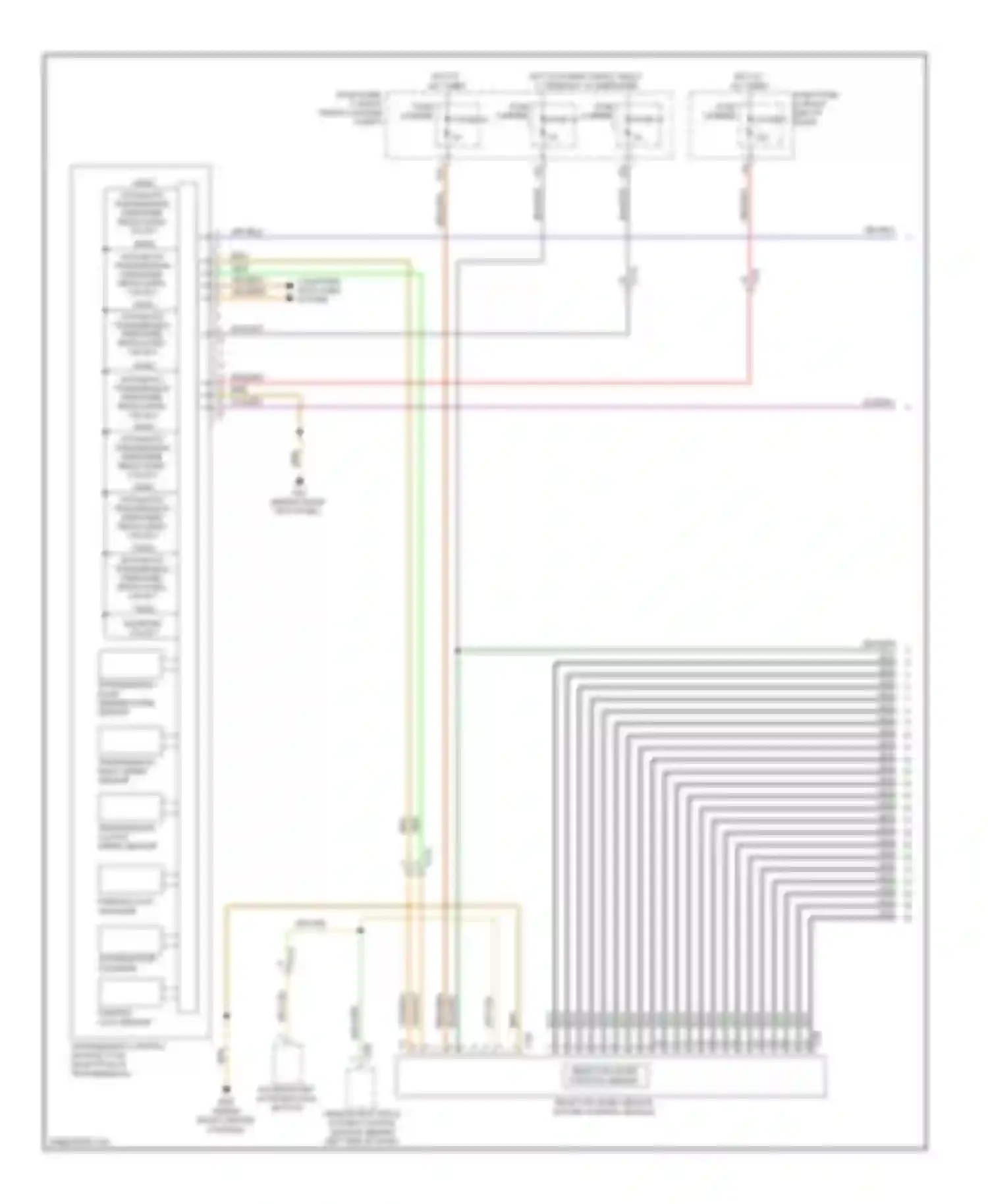 Wiring diagram fuse carrier 2 fuse 2 for Audi A8 D4 (2010-2014) (1 of 1)