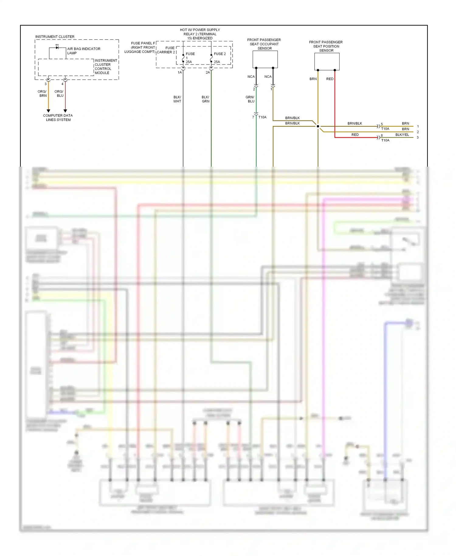 Audi A8 D4 (2010-2014) igniter wiring diagram  (1 of 1)