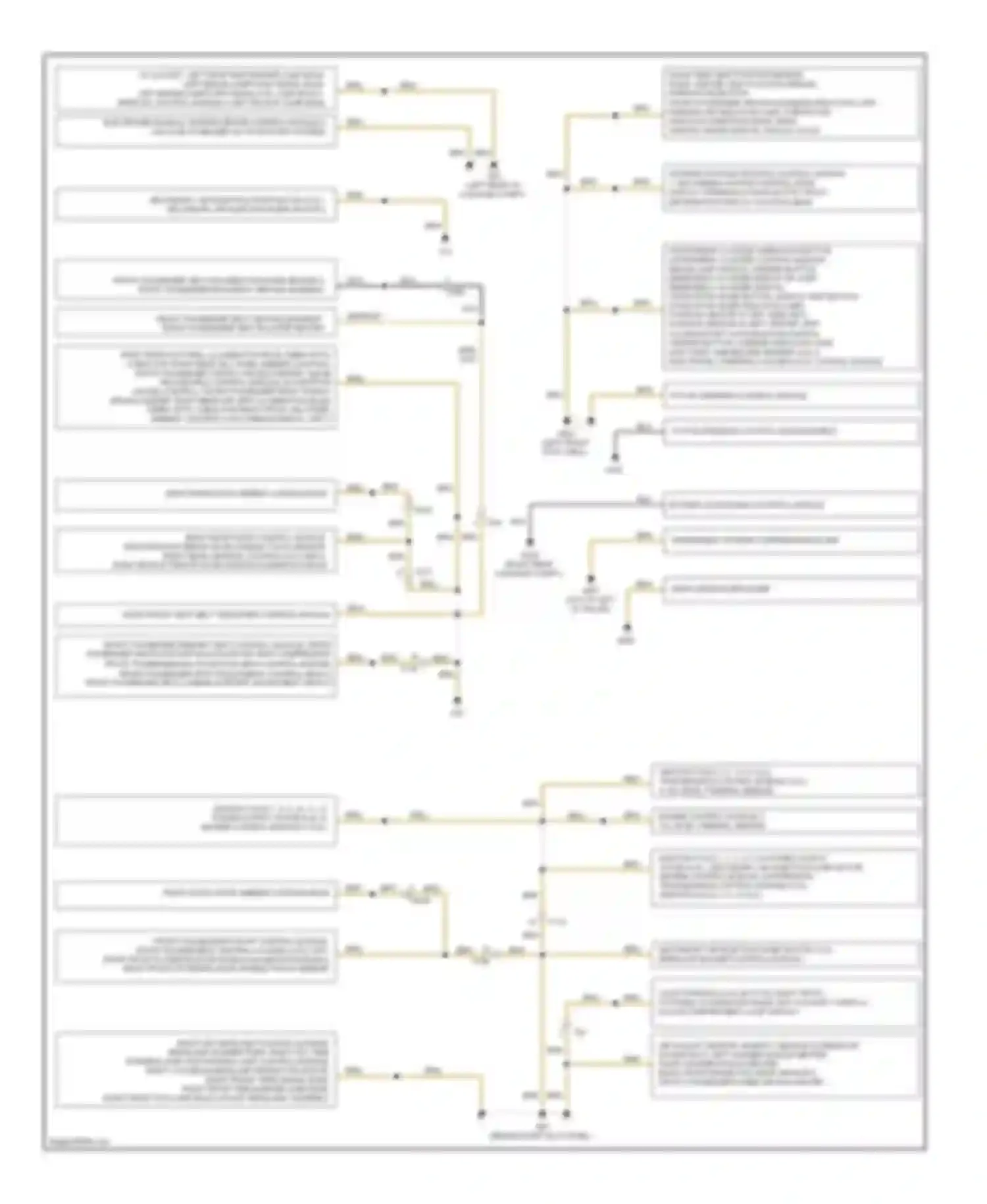 Wiring diagram right rear door ambient lighting bulb for Audi A8 D4 (2010-2014) (1 of 2)