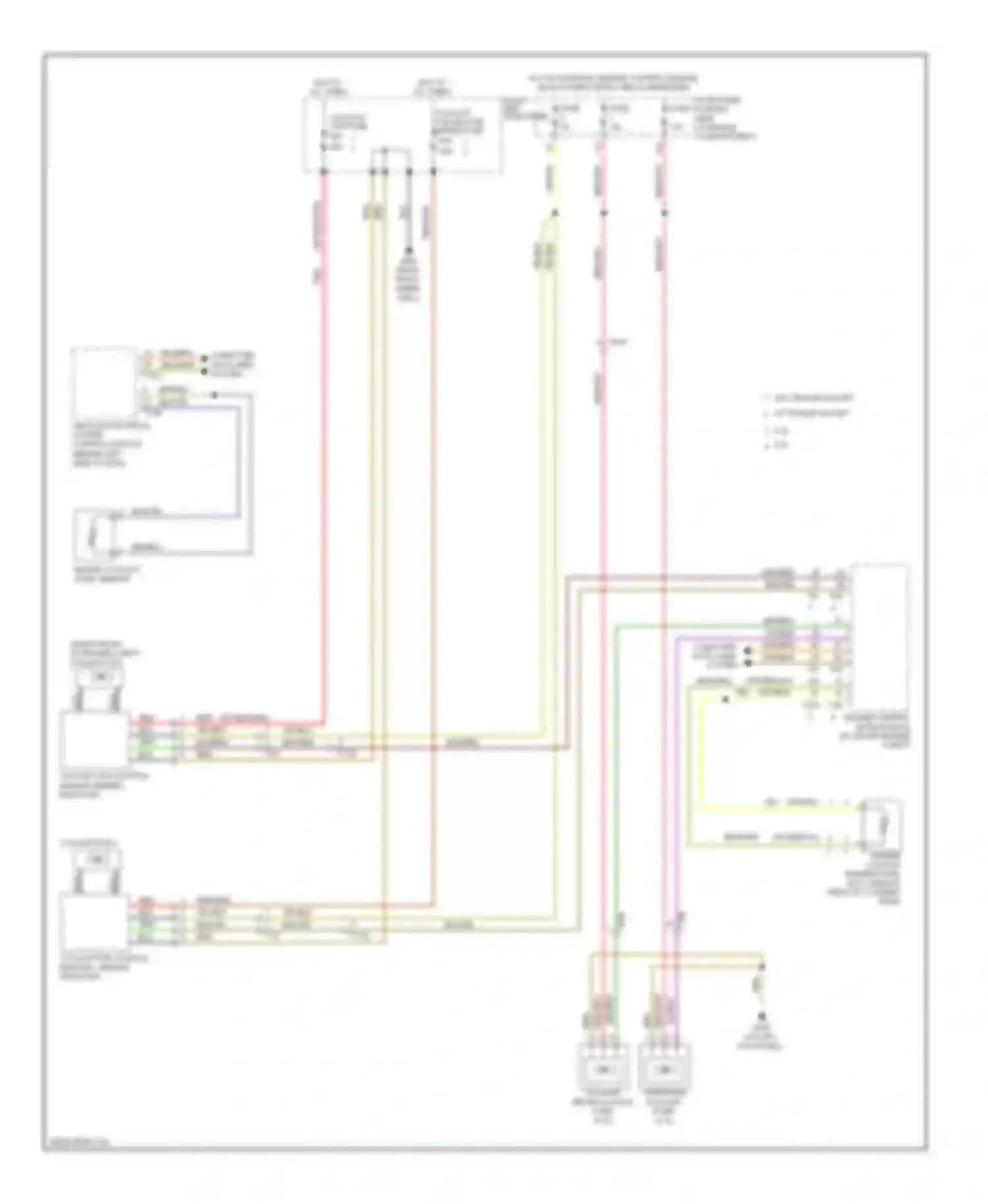 Wiring diagram blk/yel for Audi A8 D4 (2010-2014)