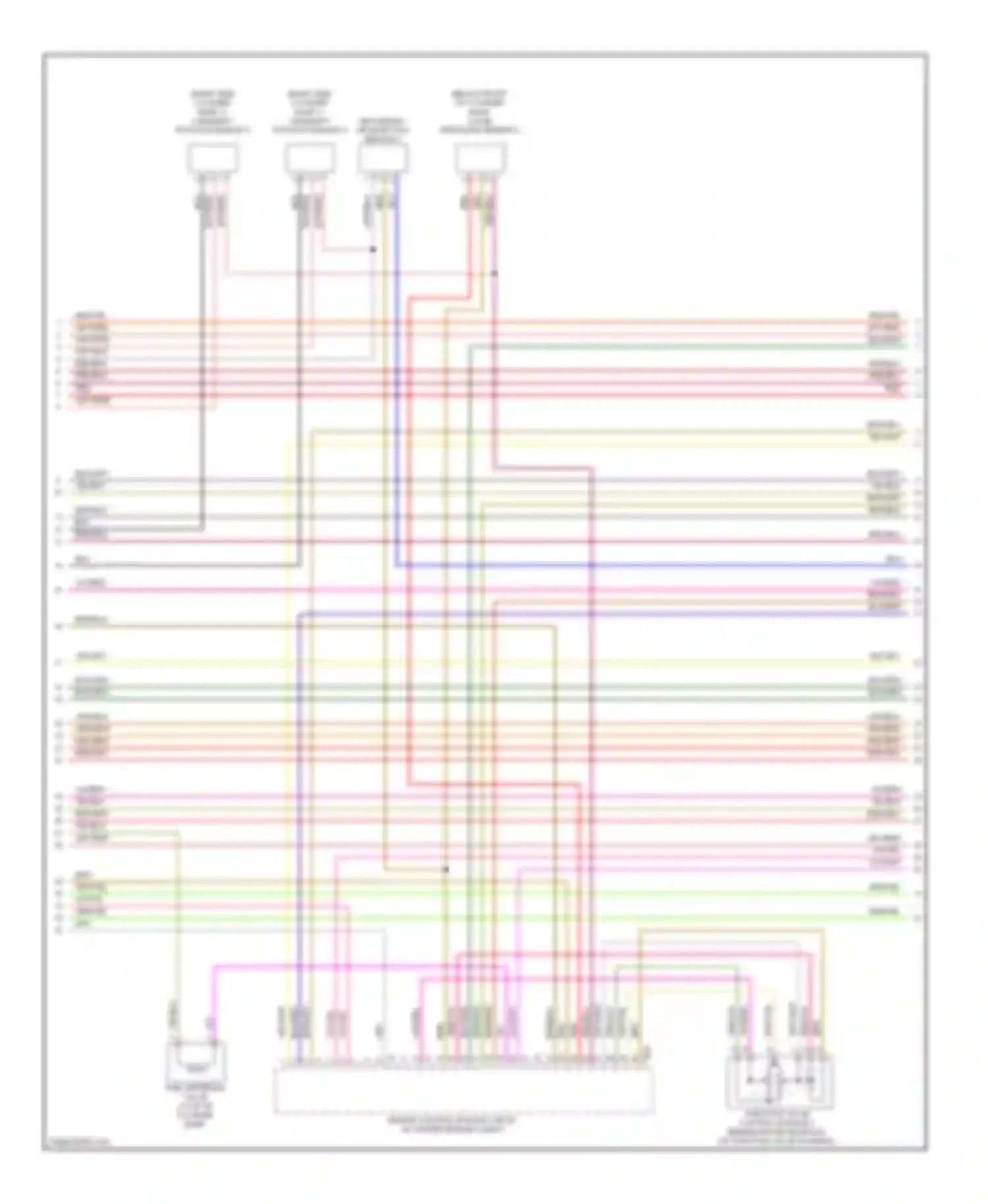 Wiring diagram wht/yel for Audi A8 D4 (2010-2014) (20 of 32)