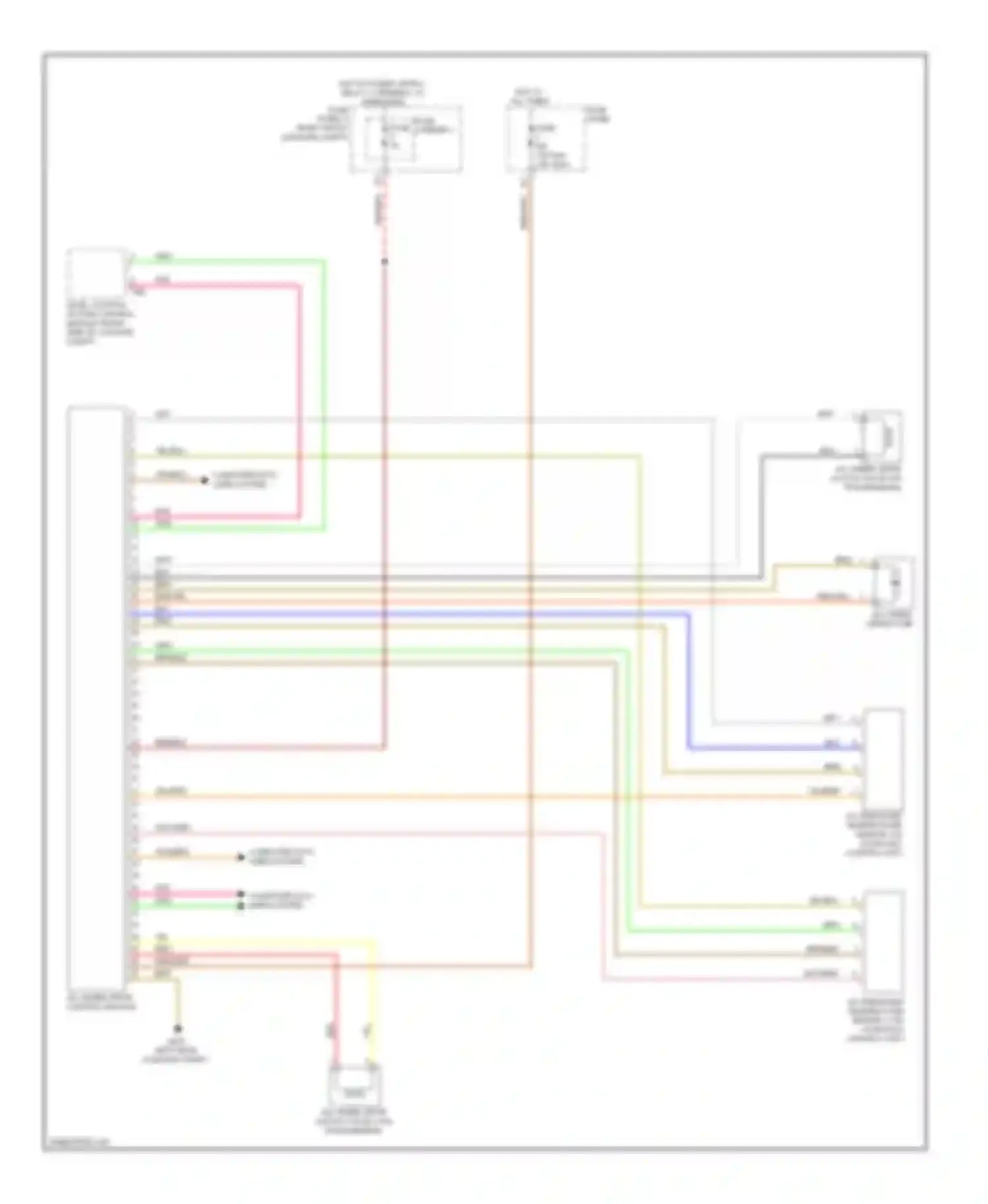 Wiring diagram yel/blk for Audi A8 D4 (2010-2014) (31 of 33)