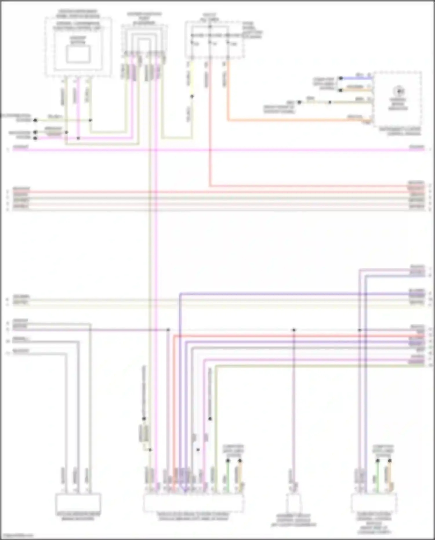 A8 Audi D5 facelift (2021-2024): Anti-lock brakes circuit (2 of 4)