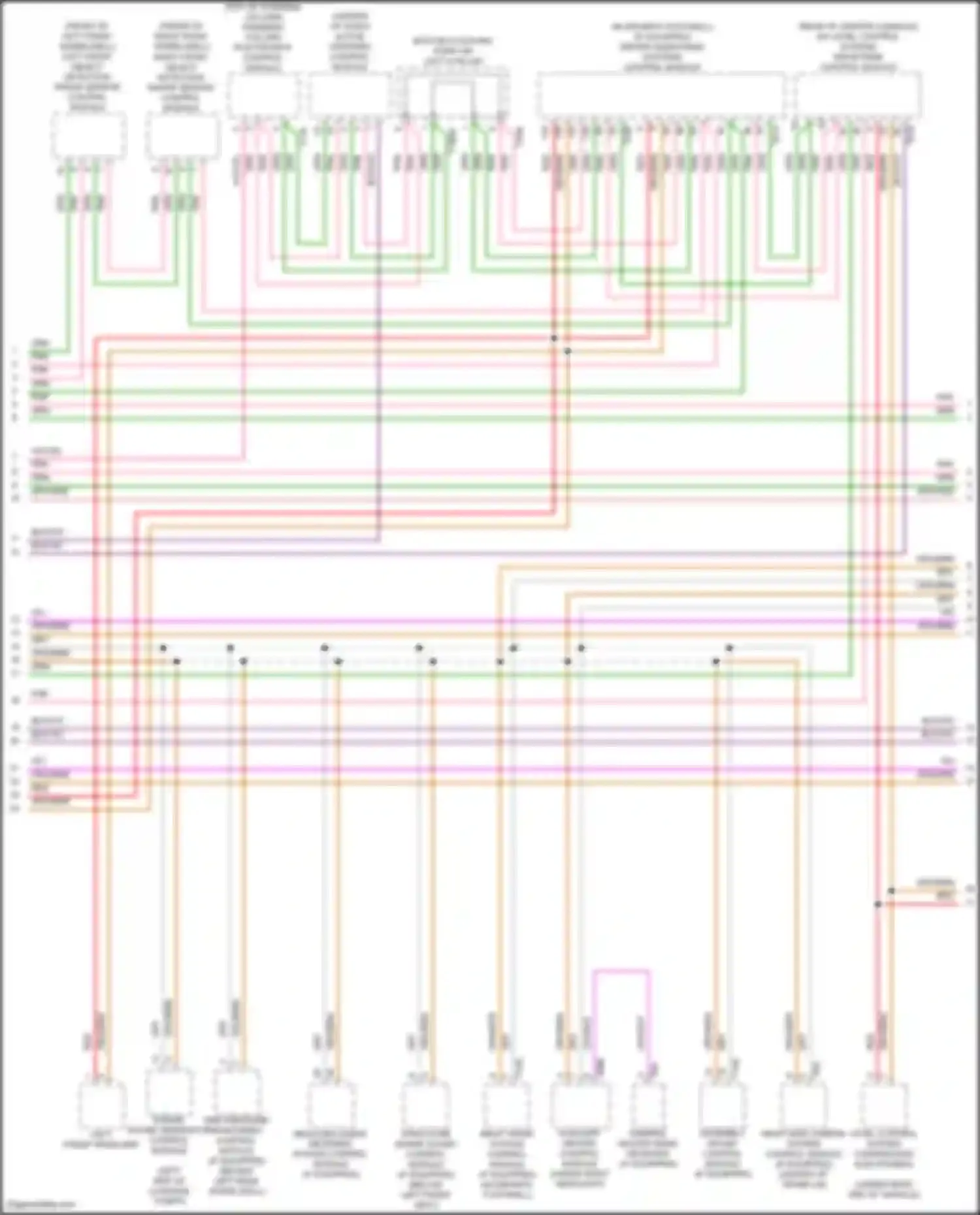 A8 Audi D5 facelift (2021-2024): Computer data lines circuit (10 of 13)