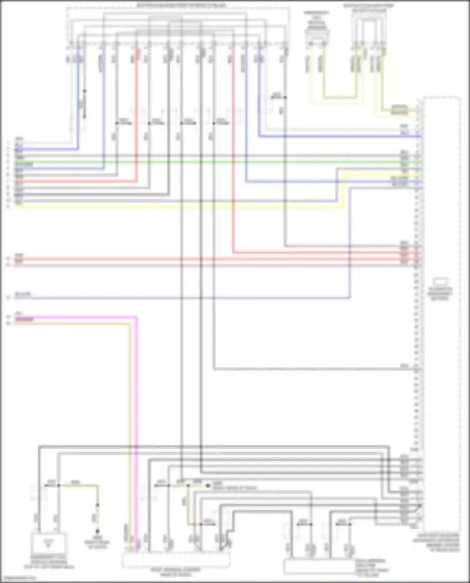 A8 Audi D5 facelift (2021-2024): Computer data lines circuit (13 of 13)