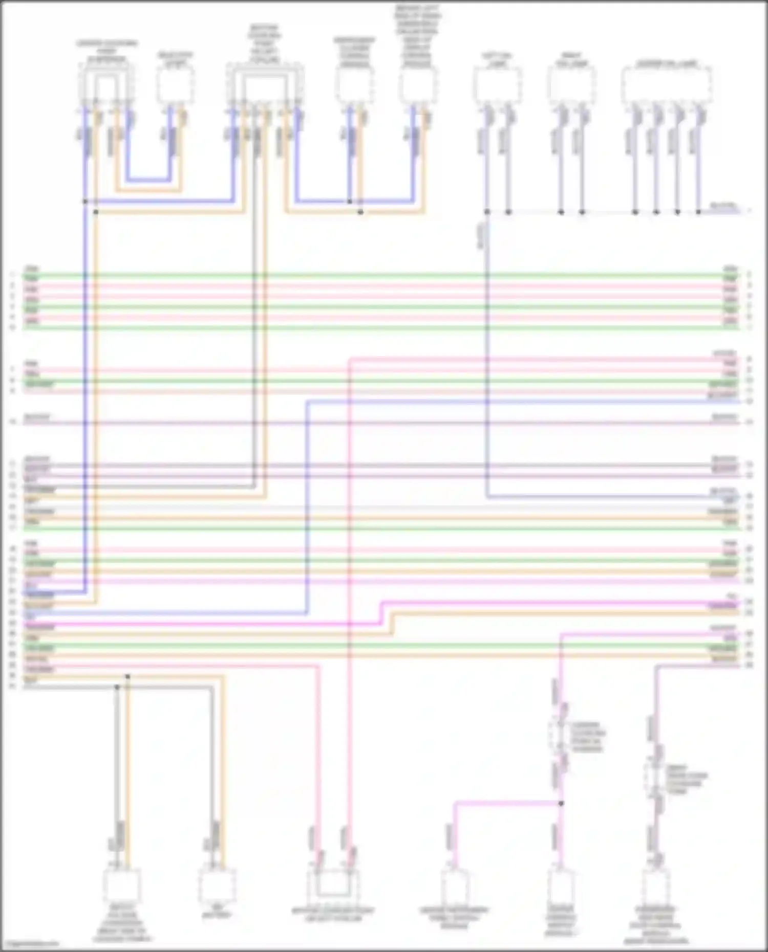 A8 Audi D5 facelift (2021-2024): Computer data lines circuit (3 of 13)