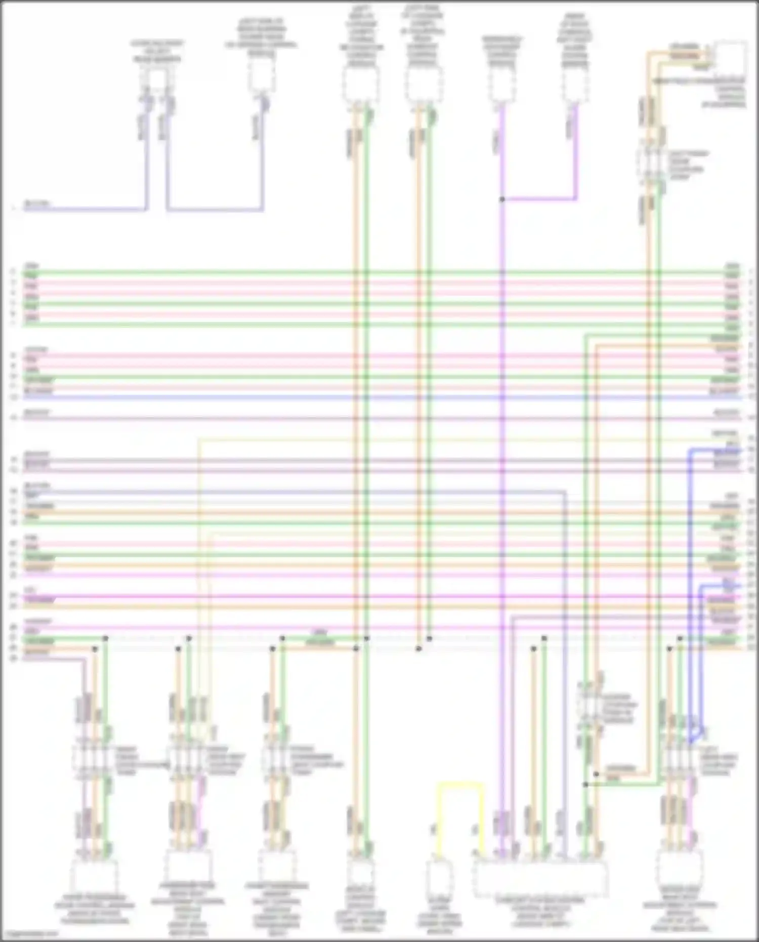 A8 Audi D5 facelift (2021-2024): Computer data lines circuit (4 of 13)