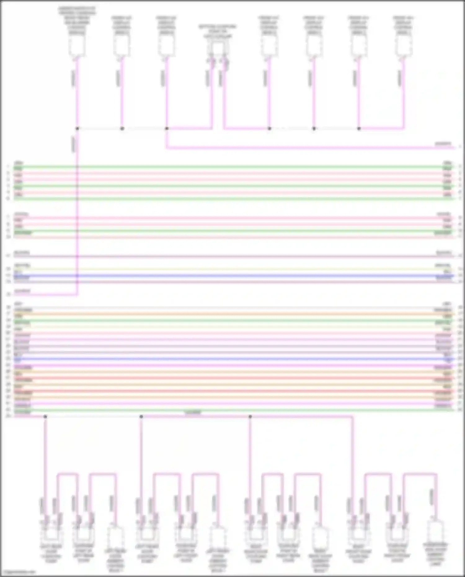 A8 Audi D5 facelift (2021-2024): Computer data lines circuit (7 of 13)