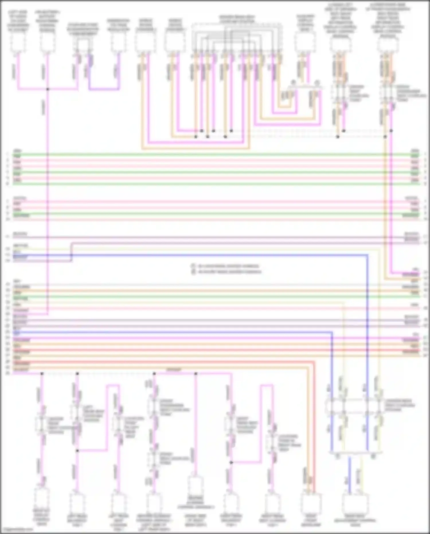 A8 Audi D5 facelift (2021-2024): Computer data lines circuit (9 of 13)
