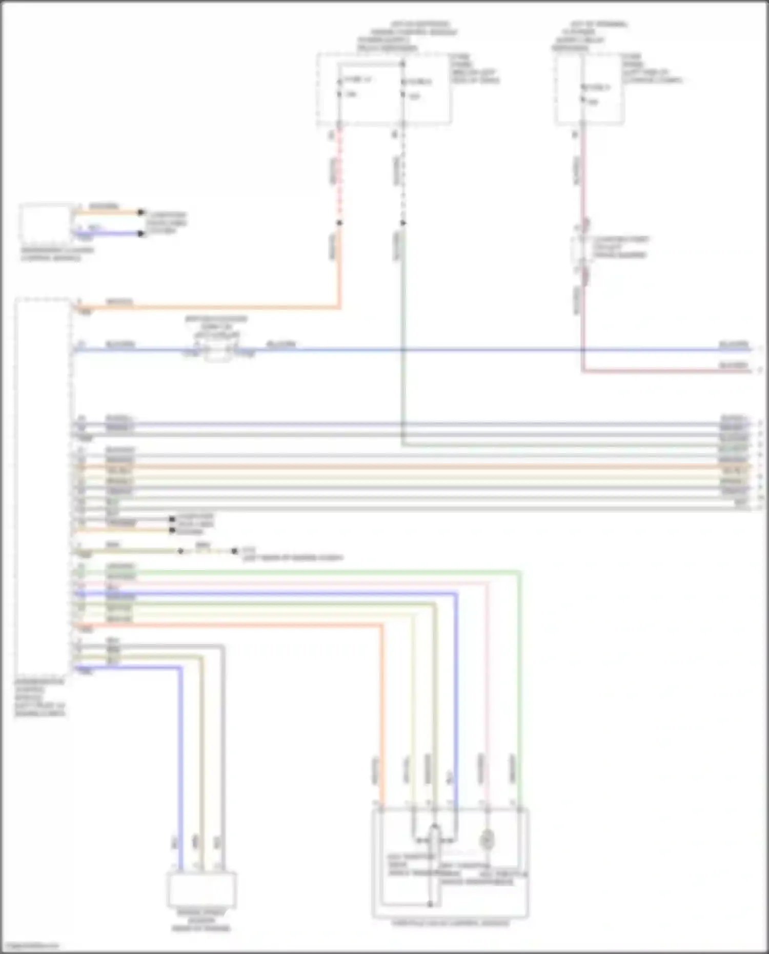 A8 Audi D5 facelift (2021-2024): Cruise control circuit (1 of 2)