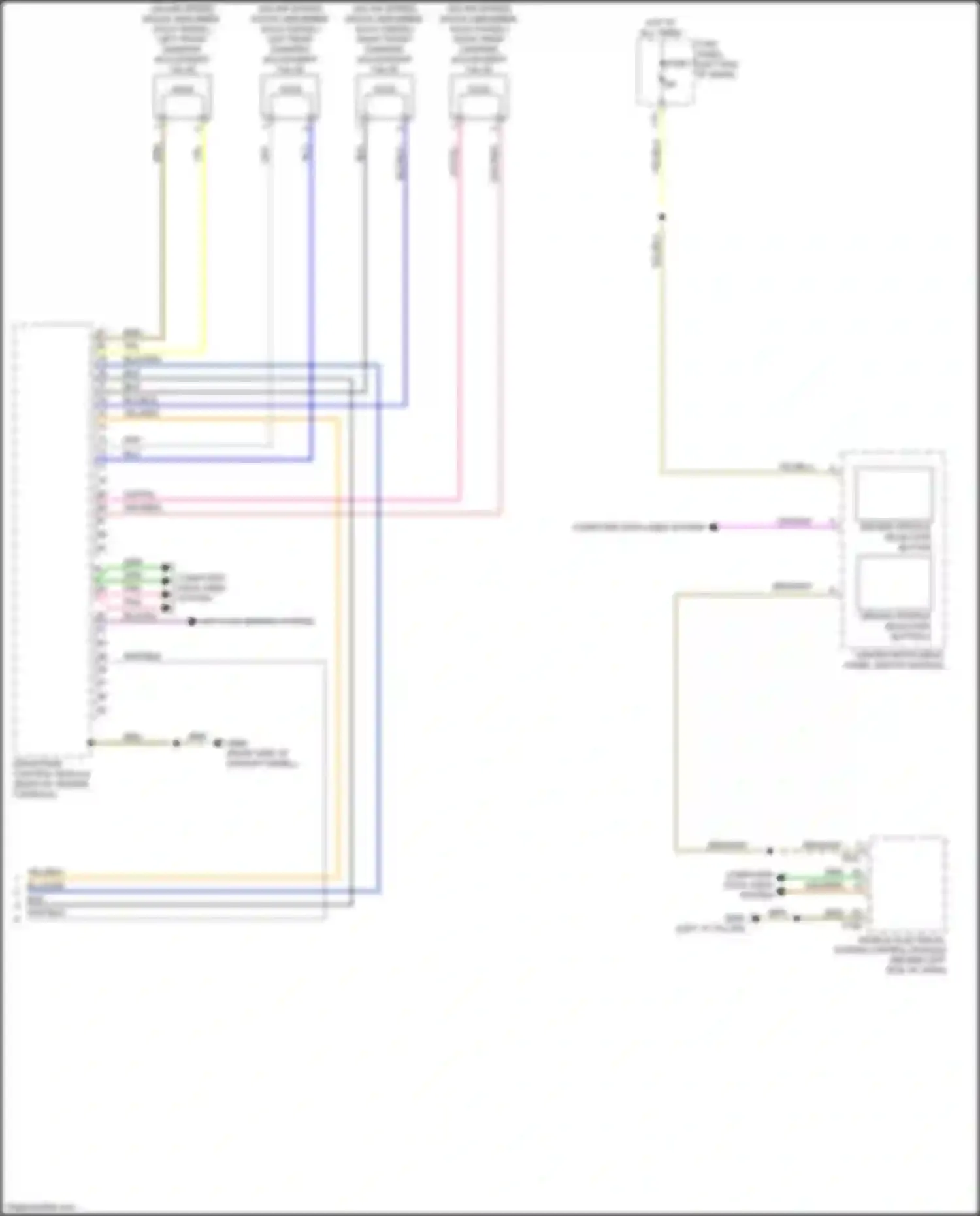 A8 Audi D5 facelift (2021-2024): Level control circuit (2 of 2)
