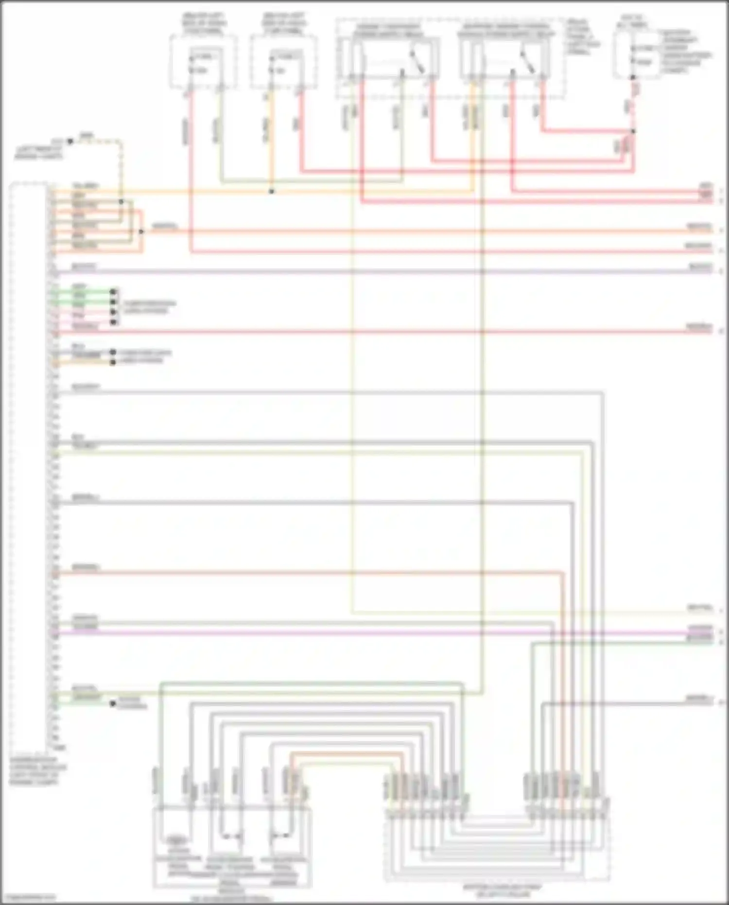A8 Audi D5 facelift (2021-2024): Wiring diagram engine performance 3.0l turbo hybrid (1 of 10)