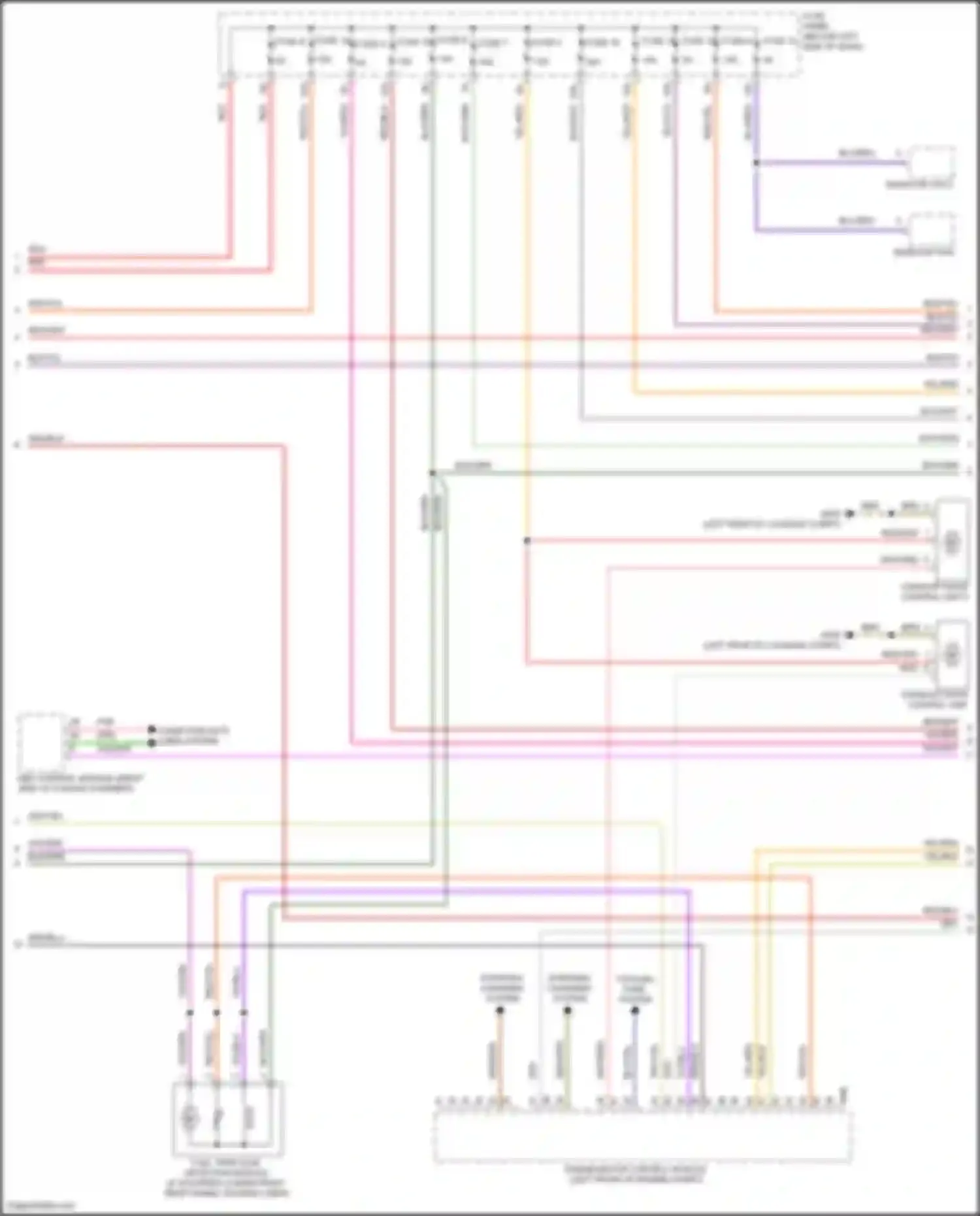 A8 Audi D5 facelift (2021-2024): Wiring diagram engine performance 3.0l turbo hybrid (2 of 10)