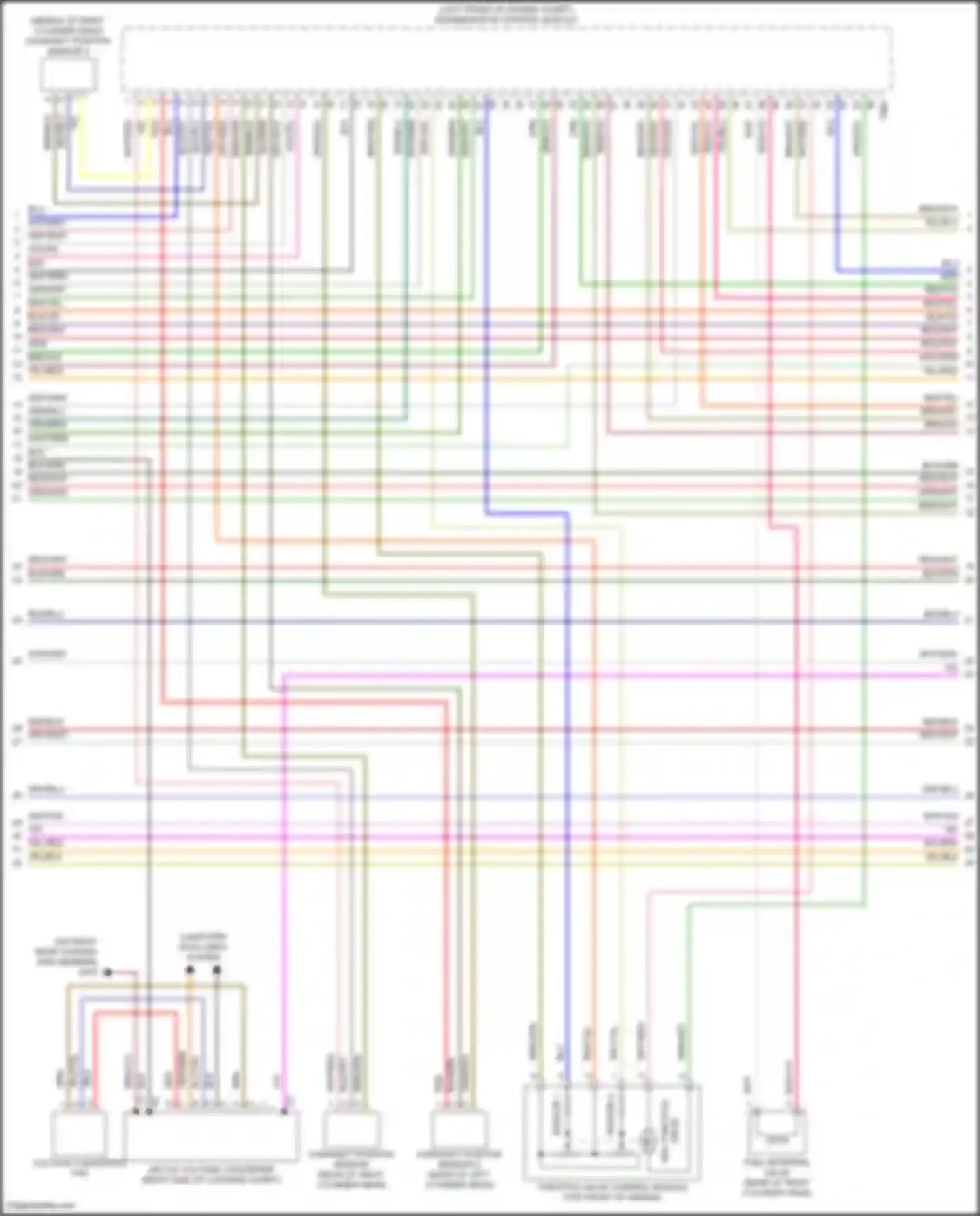 A8 Audi D5 facelift (2021-2024): Wiring diagram engine performance 3.0l turbo hybrid (7 of 10)