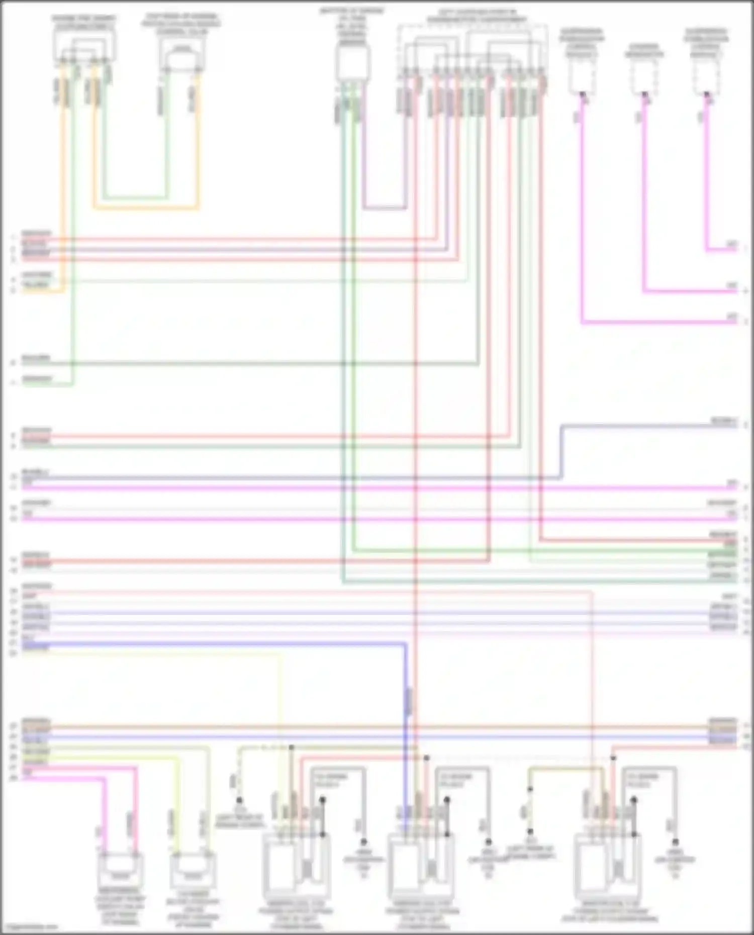 A8 Audi D5 facelift (2021-2024): Wiring diagram engine performance 3.0l turbo hybrid (9 of 10)