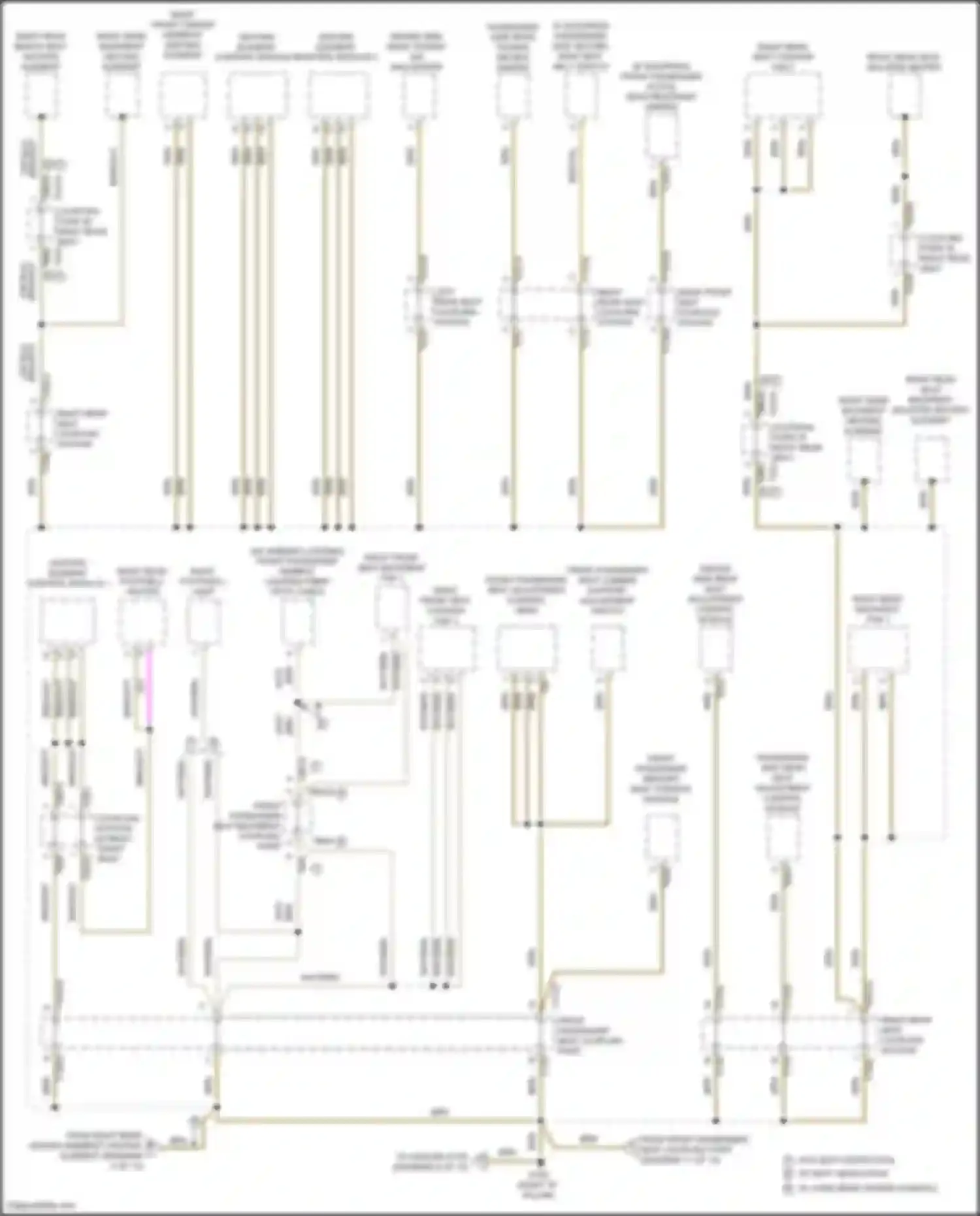 A8 Audi D5 facelift (2021-2024): Ground distribution circuit (10 of 12)