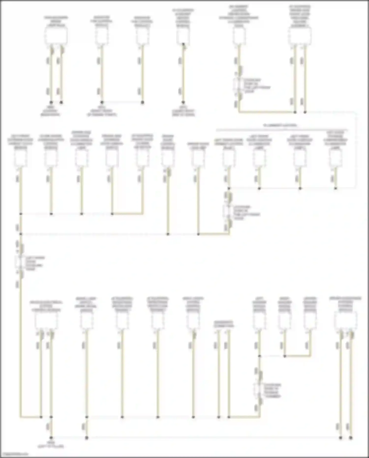 A8 Audi D5 facelift (2021-2024): Ground distribution circuit (2 of 12)