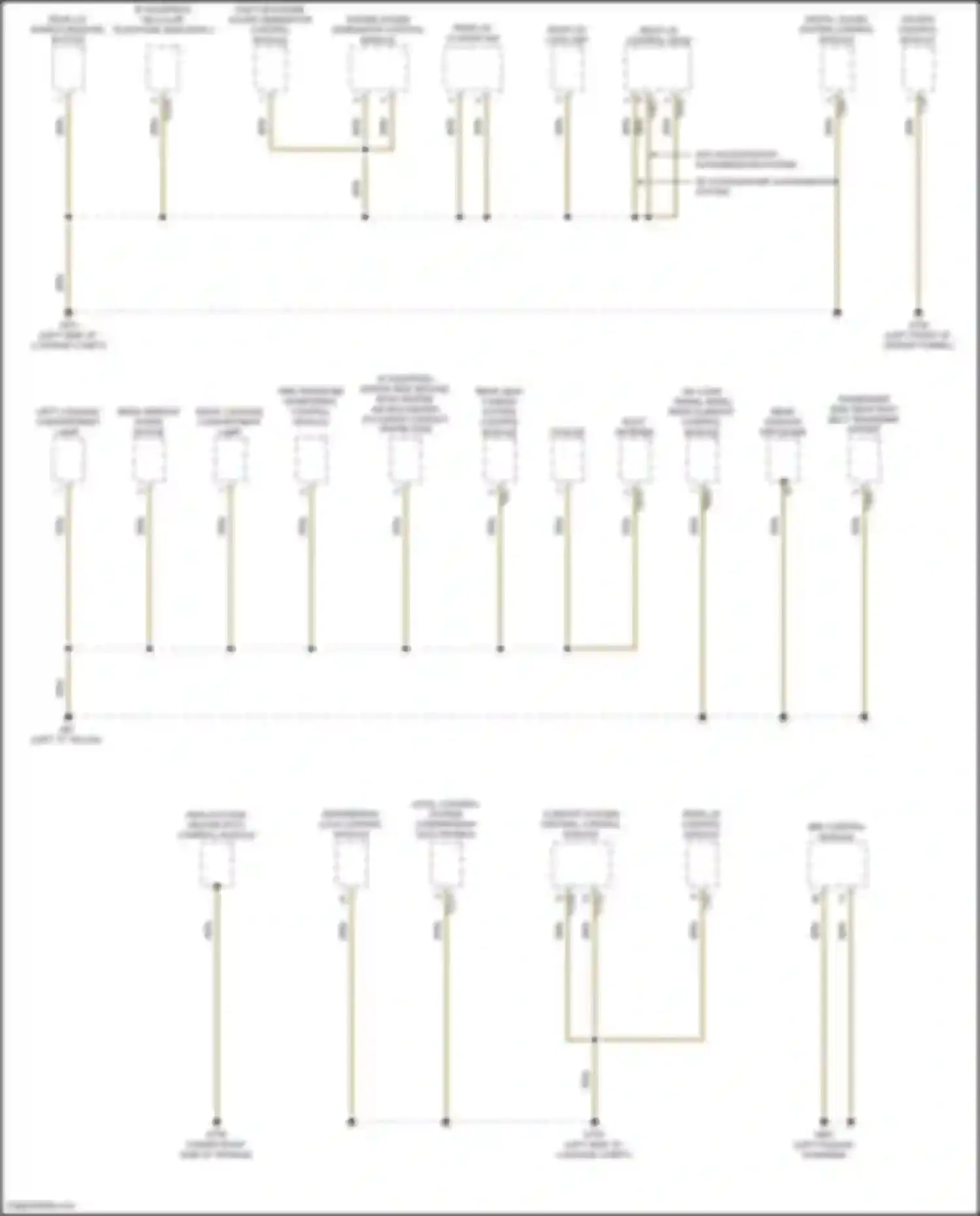 A8 Audi D5 facelift (2021-2024): Ground distribution circuit (6 of 12)