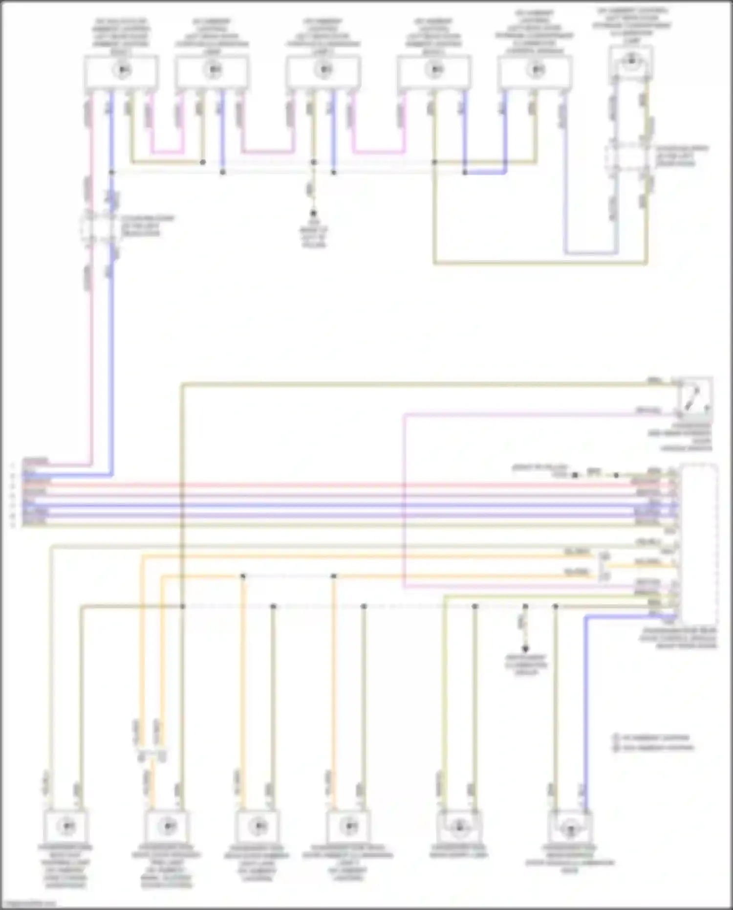 A8 Audi D5 facelift (2021-2024): Courtesy lamps circuit (10 of 10)