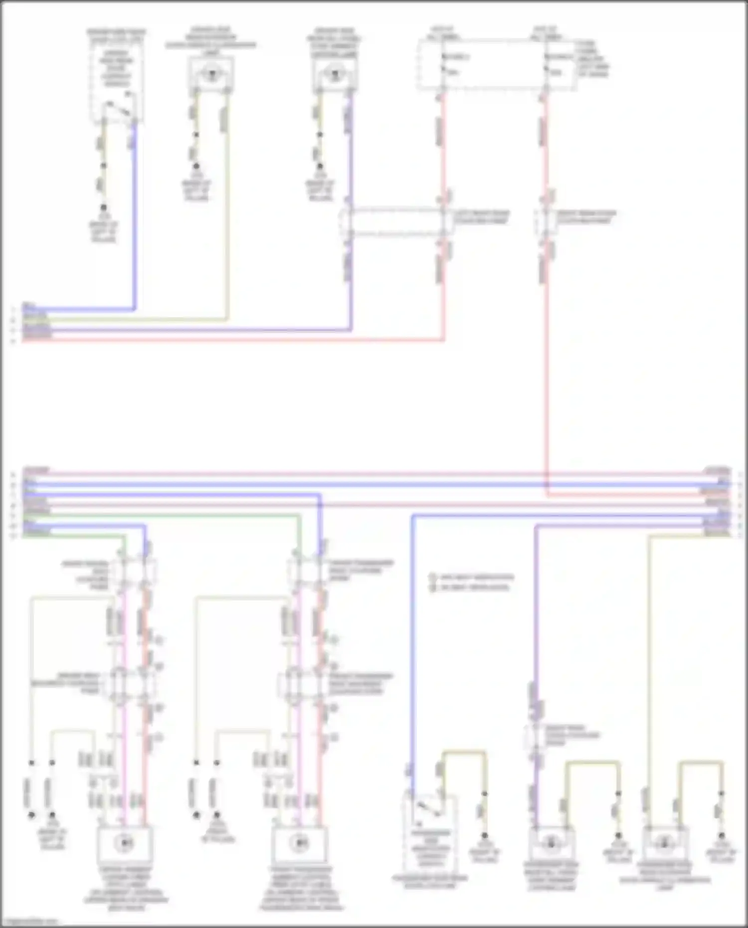 A8 Audi D5 facelift (2021-2024): Courtesy lamps circuit (9 of 10)