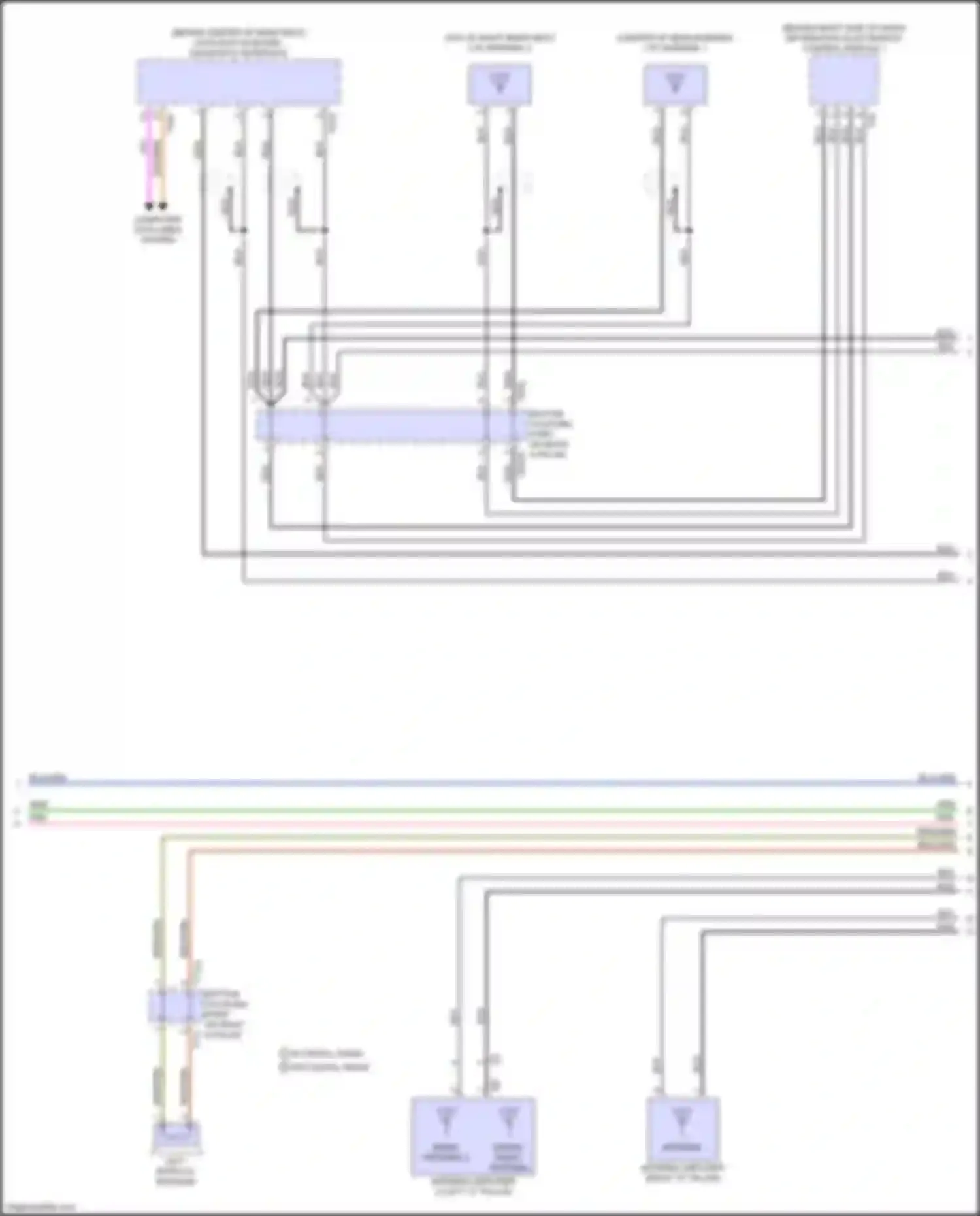 A8 Audi D5 facelift (2021-2024): Navigation circuit, w/ bang & olufsen sound (4 of 7)