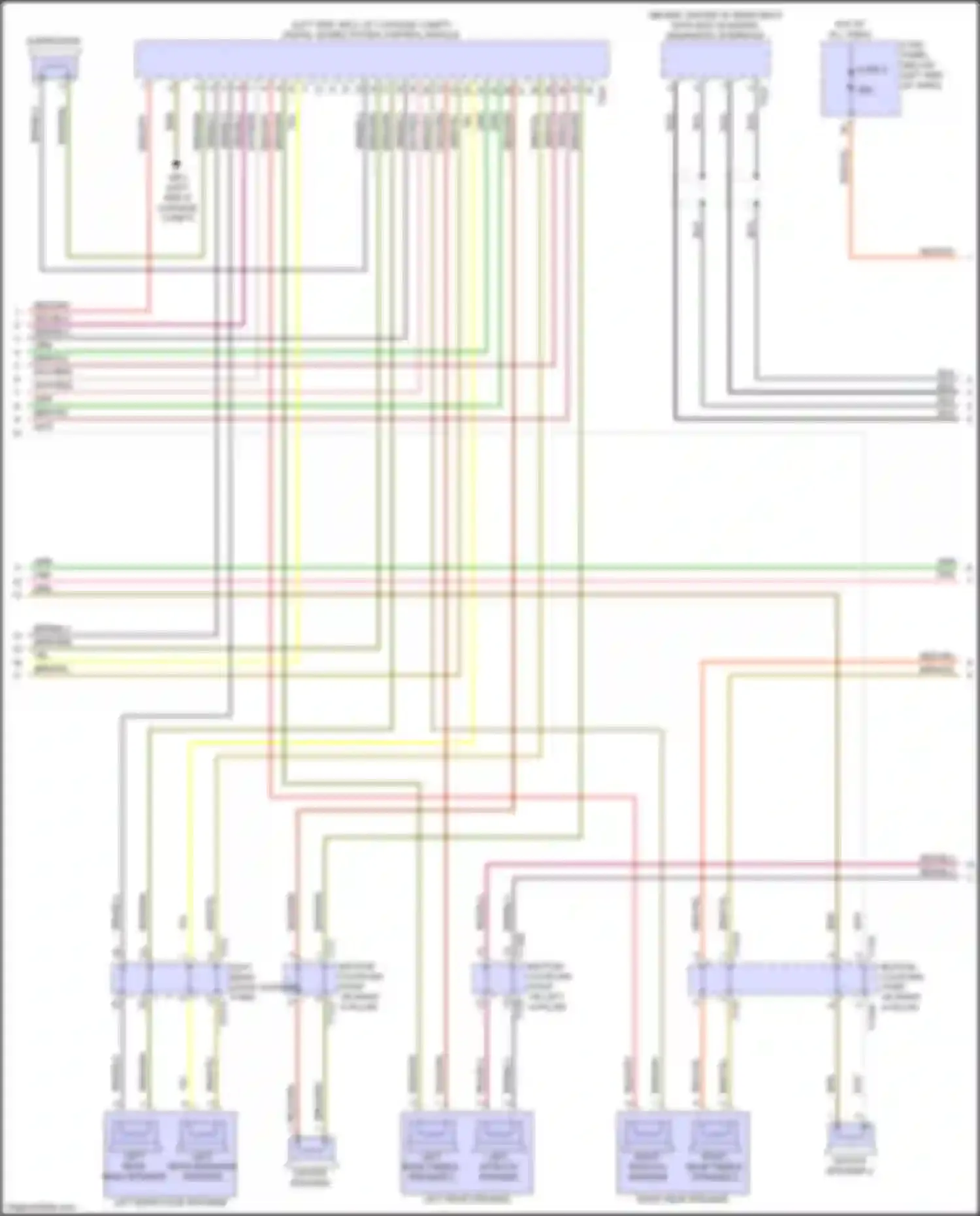 A8 Audi D5 facelift (2021-2024): Navigation circuit, w/ high end sound (3 of 7)