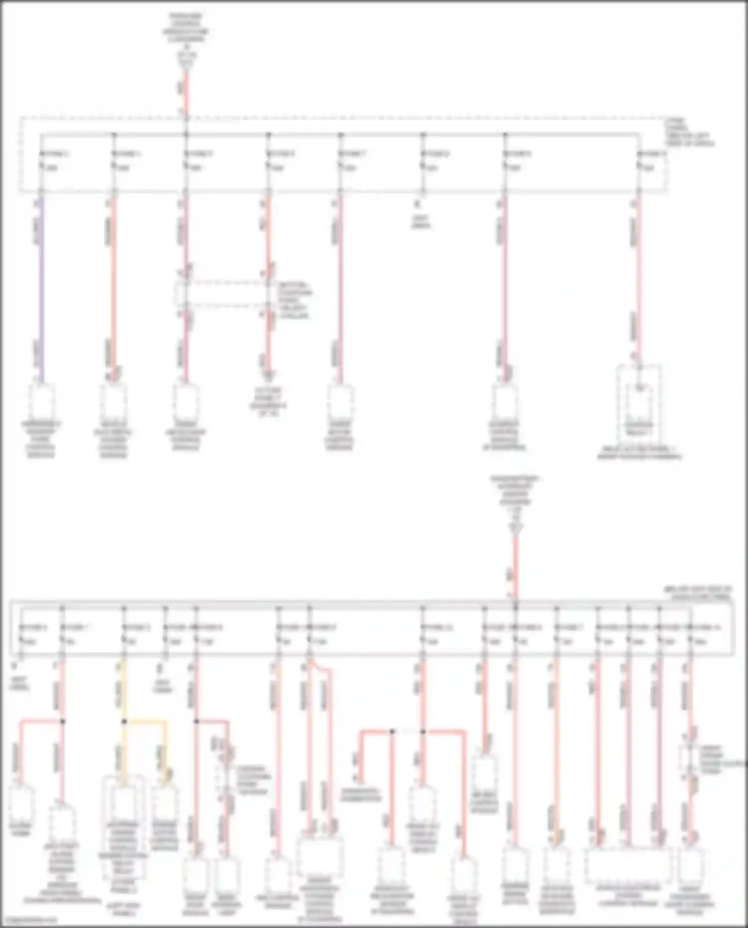 A8 Audi D5 facelift (2021-2024): Power distribution circuit (3 of 10)