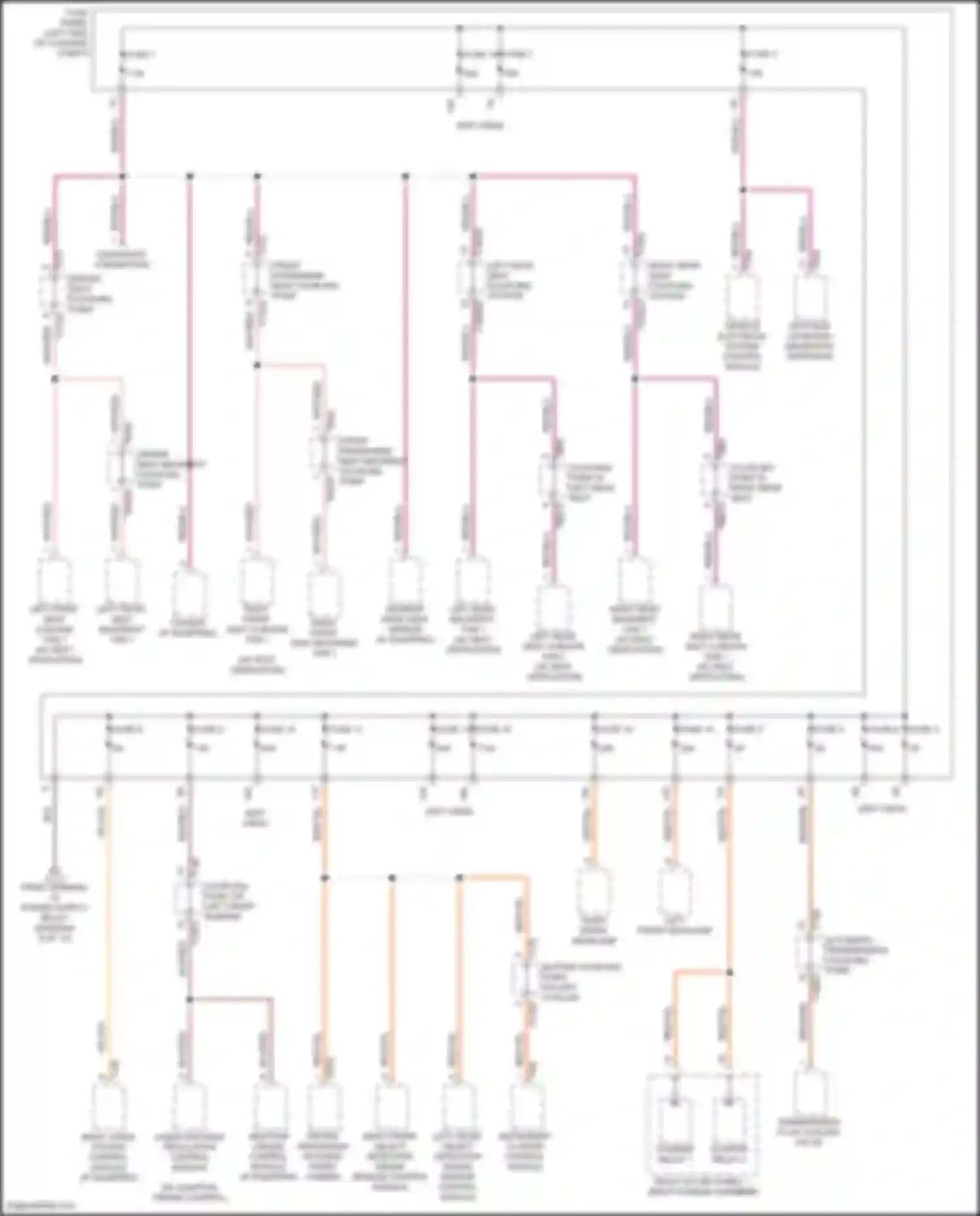 A8 Audi D5 facelift (2021-2024): Power distribution circuit (4 of 10)