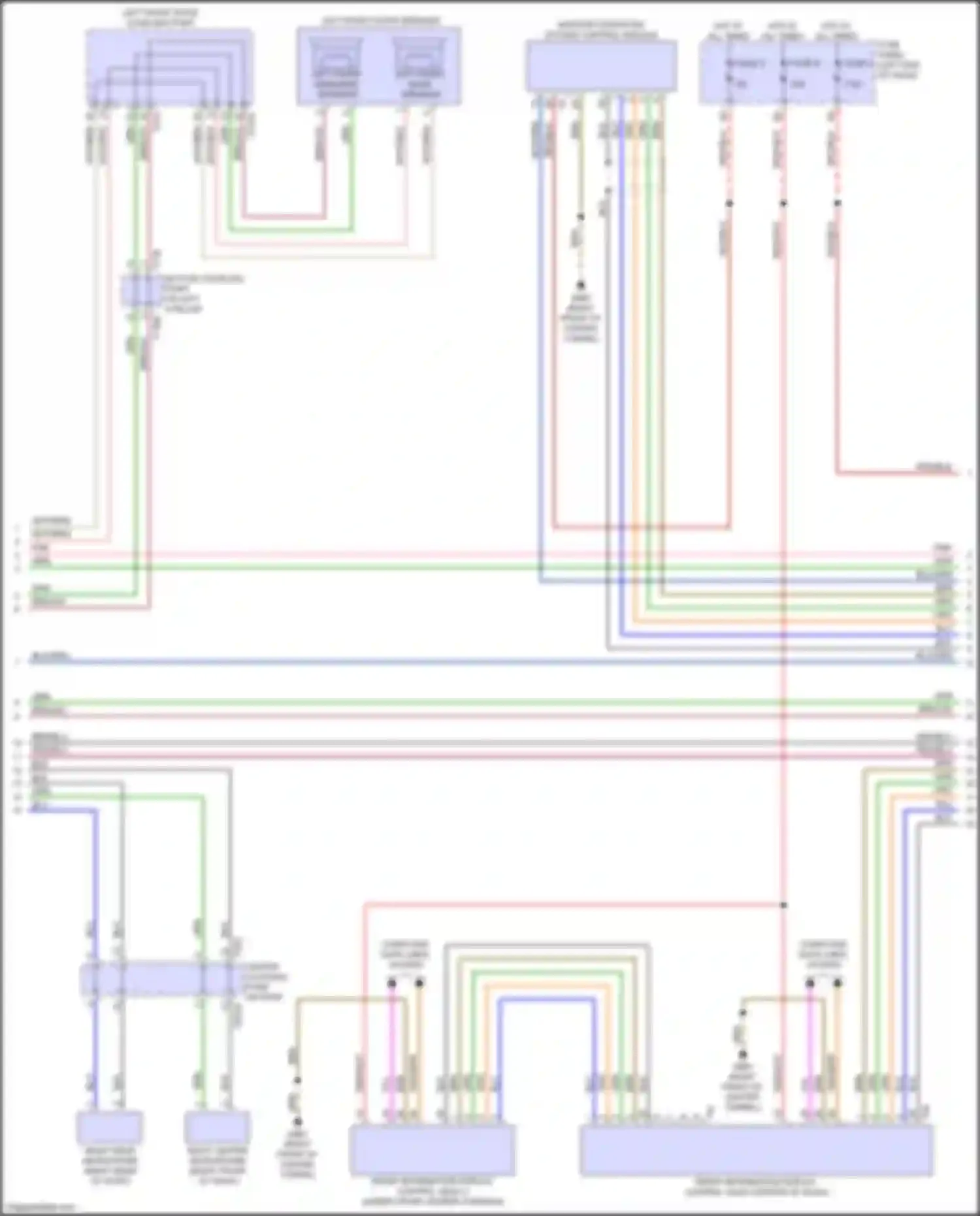 A8 Audi D5 facelift (2021-2024): Radio circuit, w/o high end sound & bang & olufsen sound (3 of 6)