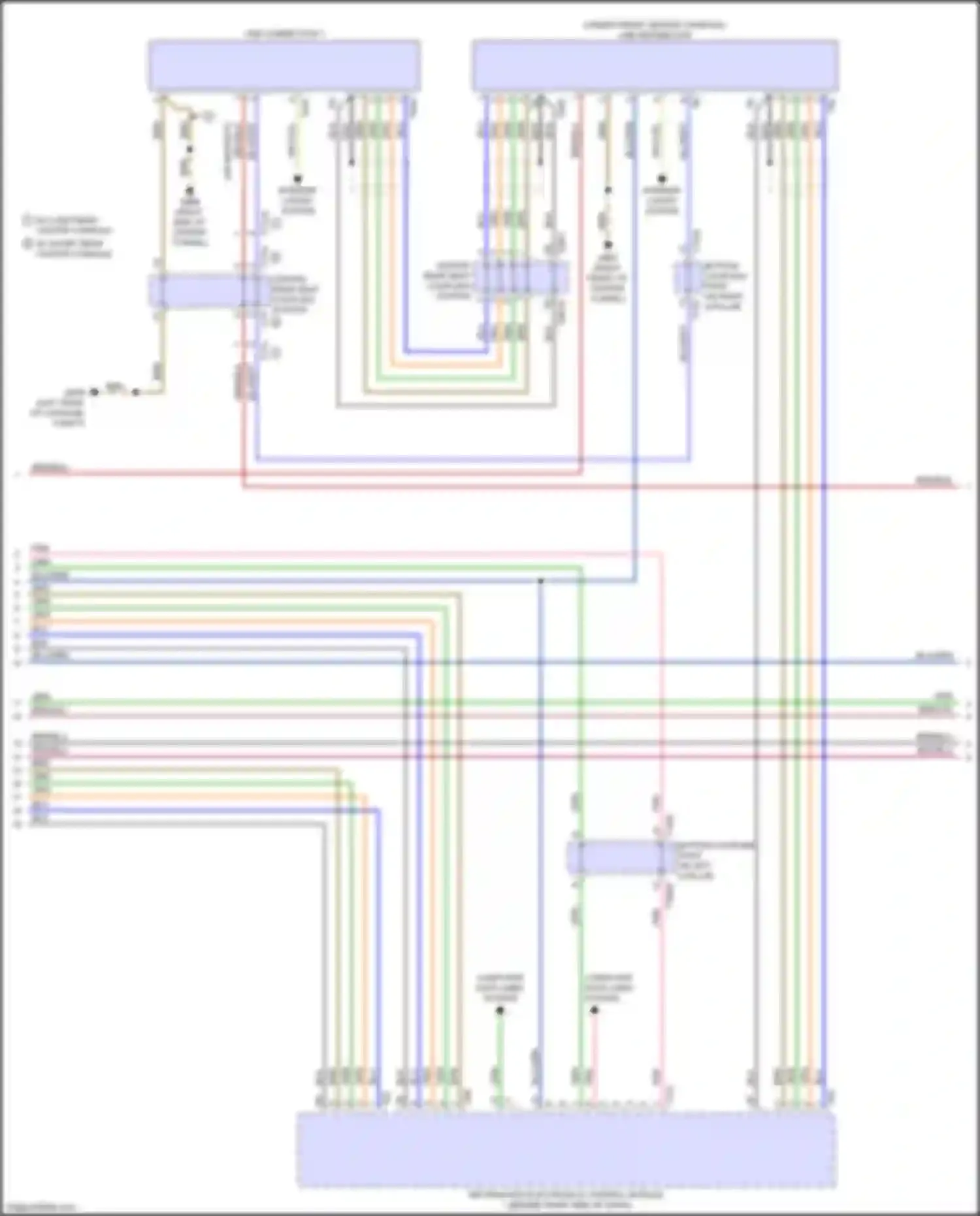 A8 Audi D5 facelift (2021-2024): Radio circuit, w/o high end sound & bang & olufsen sound (4 of 6)