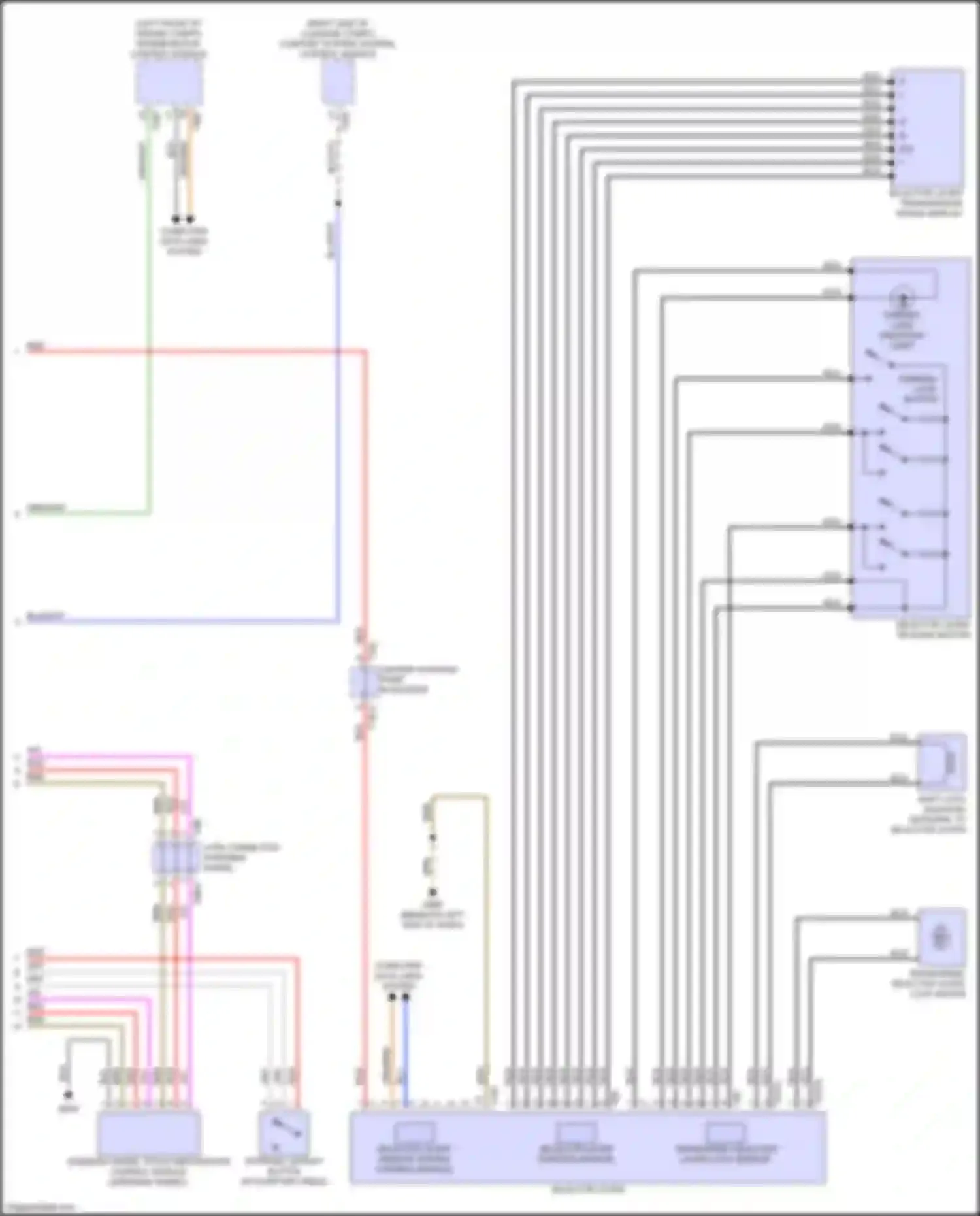 A8 Audi D5 facelift (2021-2024): A/t circuit (2 of 2)