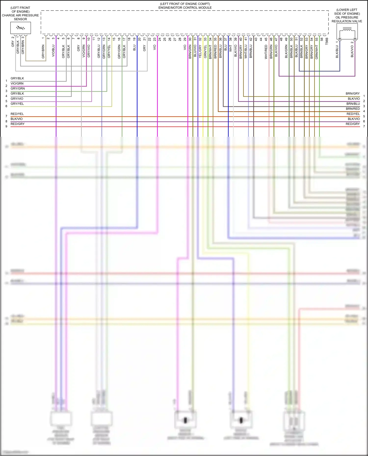 Wiring diagram blk/vio for Audi A8 D5 facelift (2021-2024) (74 of 79)