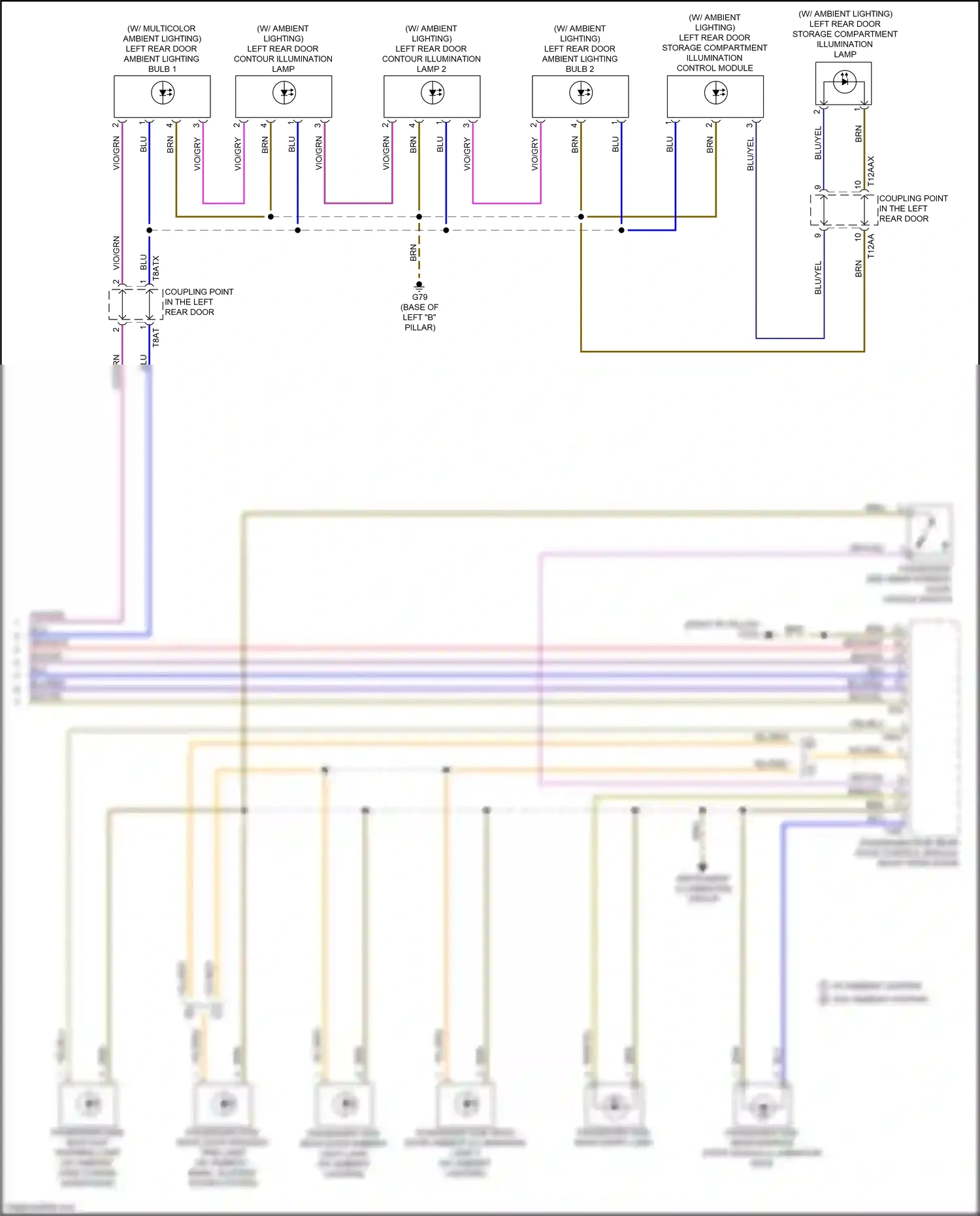 Wiring diagram blk/yel for Audi A8 D5 facelift (2021-2024) (2 of 44)