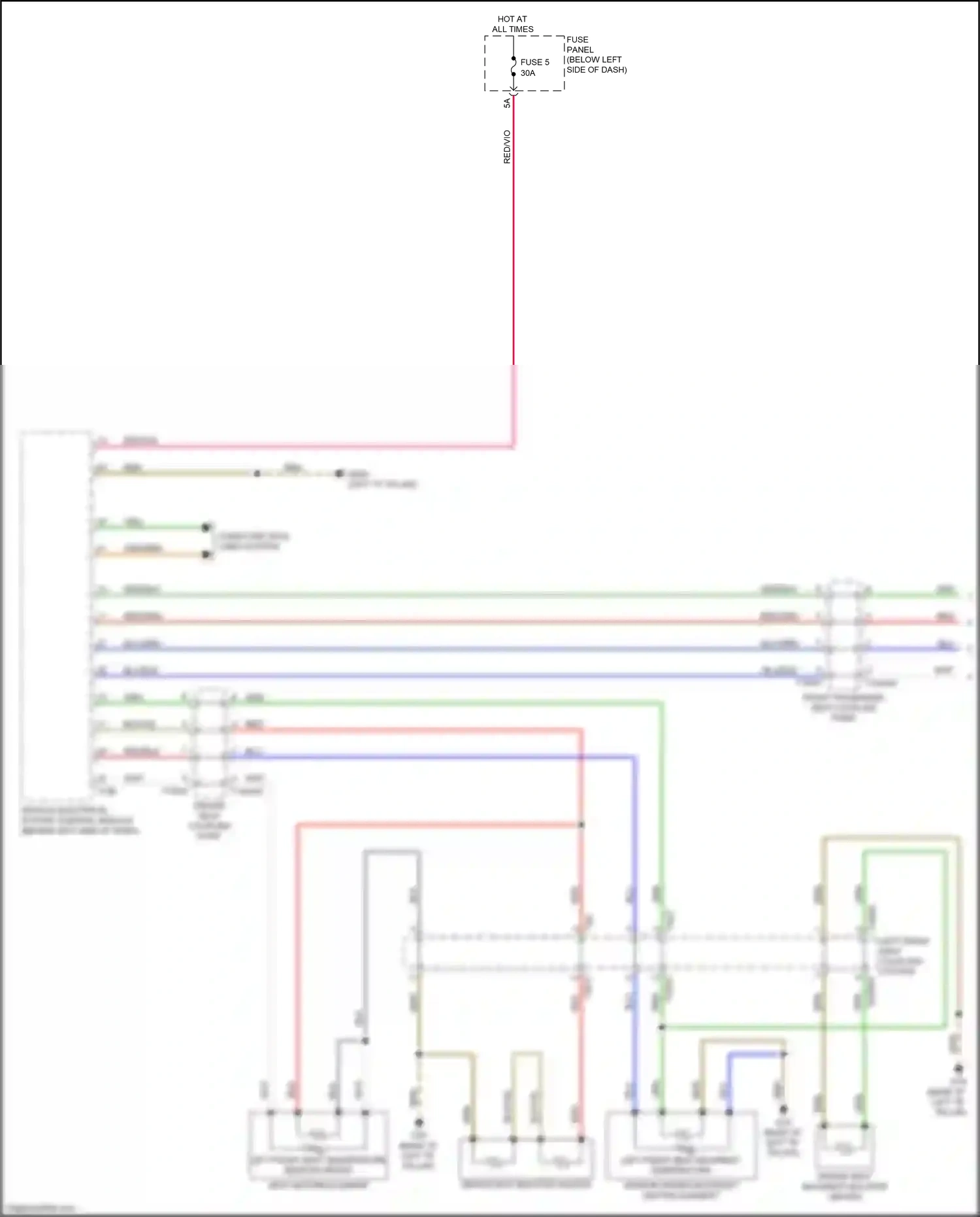 Wiring diagram blu for Audi A8 D5 facelift (2021-2024) (54 of 156)