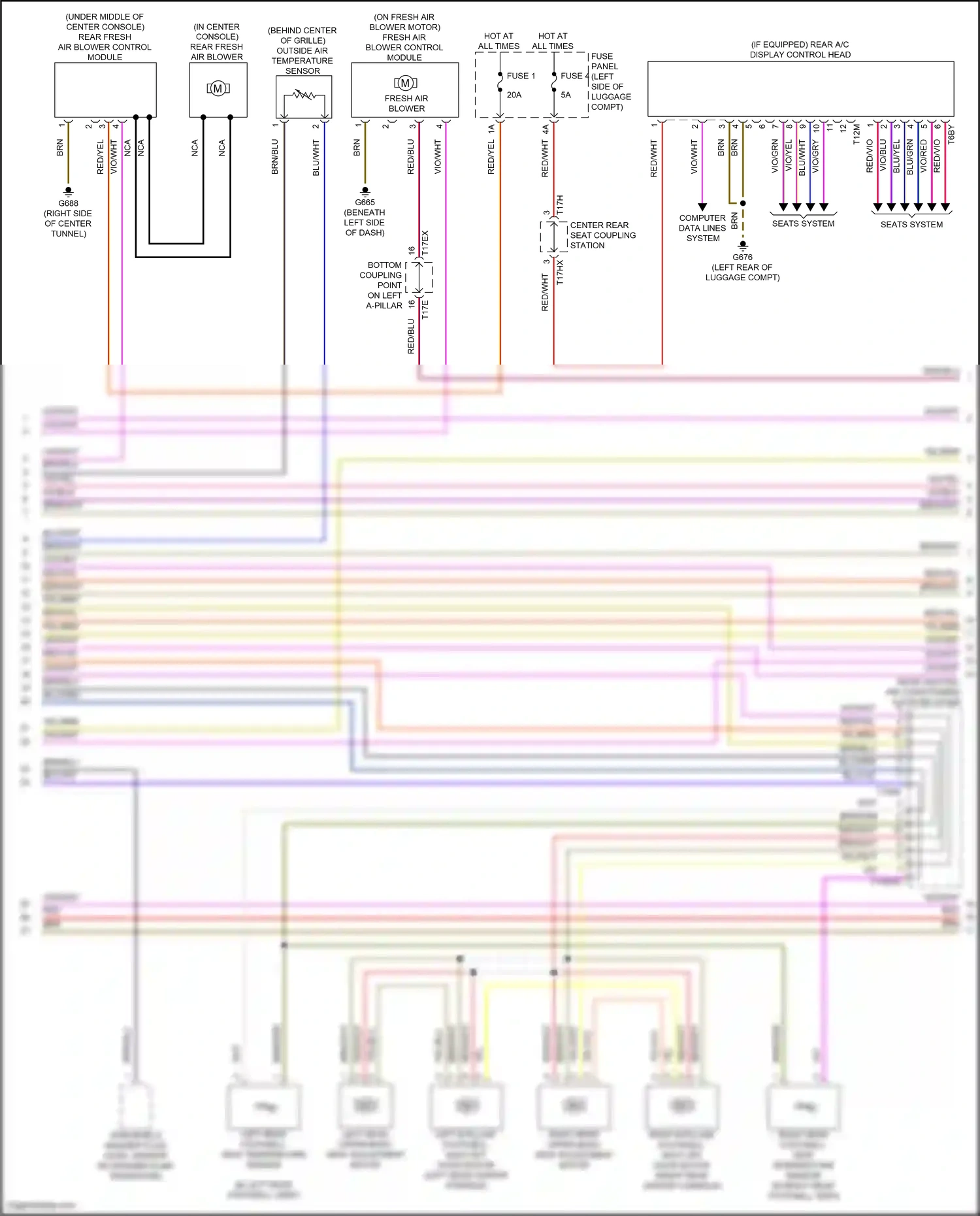 Wiring diagram blu/grn for Audi A8 D5 facelift (2021-2024) (41 of 63)