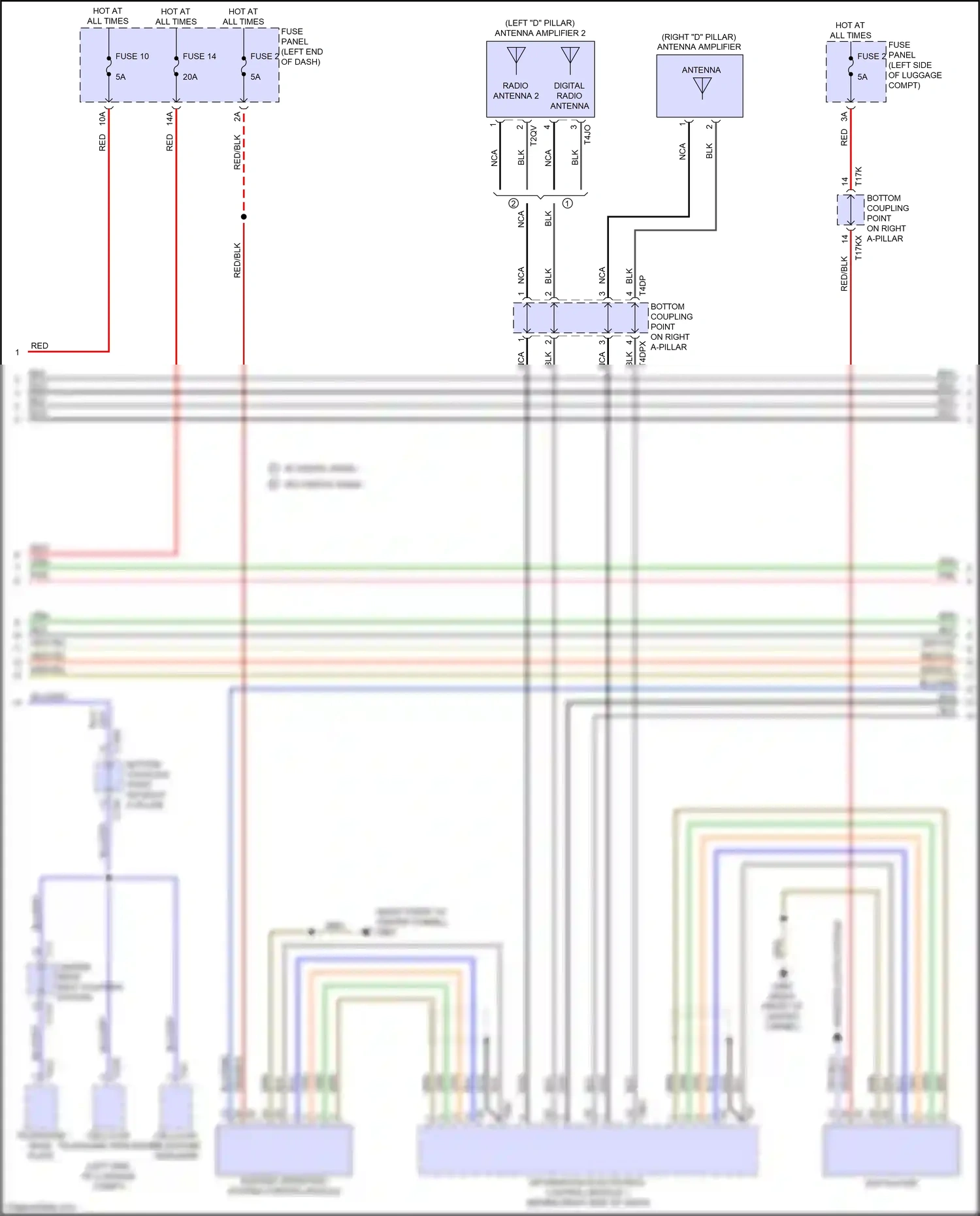 Wiring diagram blu/gry for Audi A8 D5 facelift (2021-2024) (7 of 14)