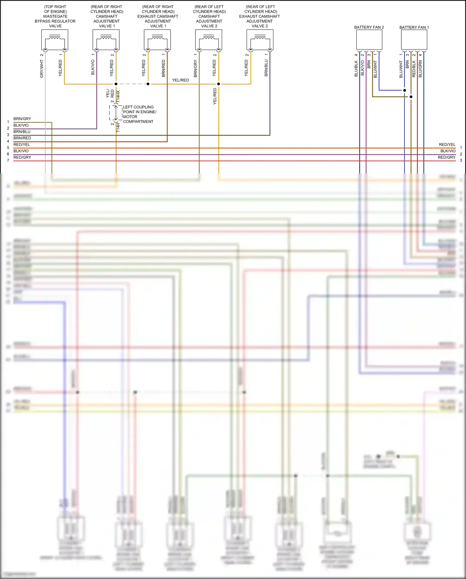 Wiring diagram blu/wht for Audi A8 D5 facelift (2021-2024) (43 of 46)