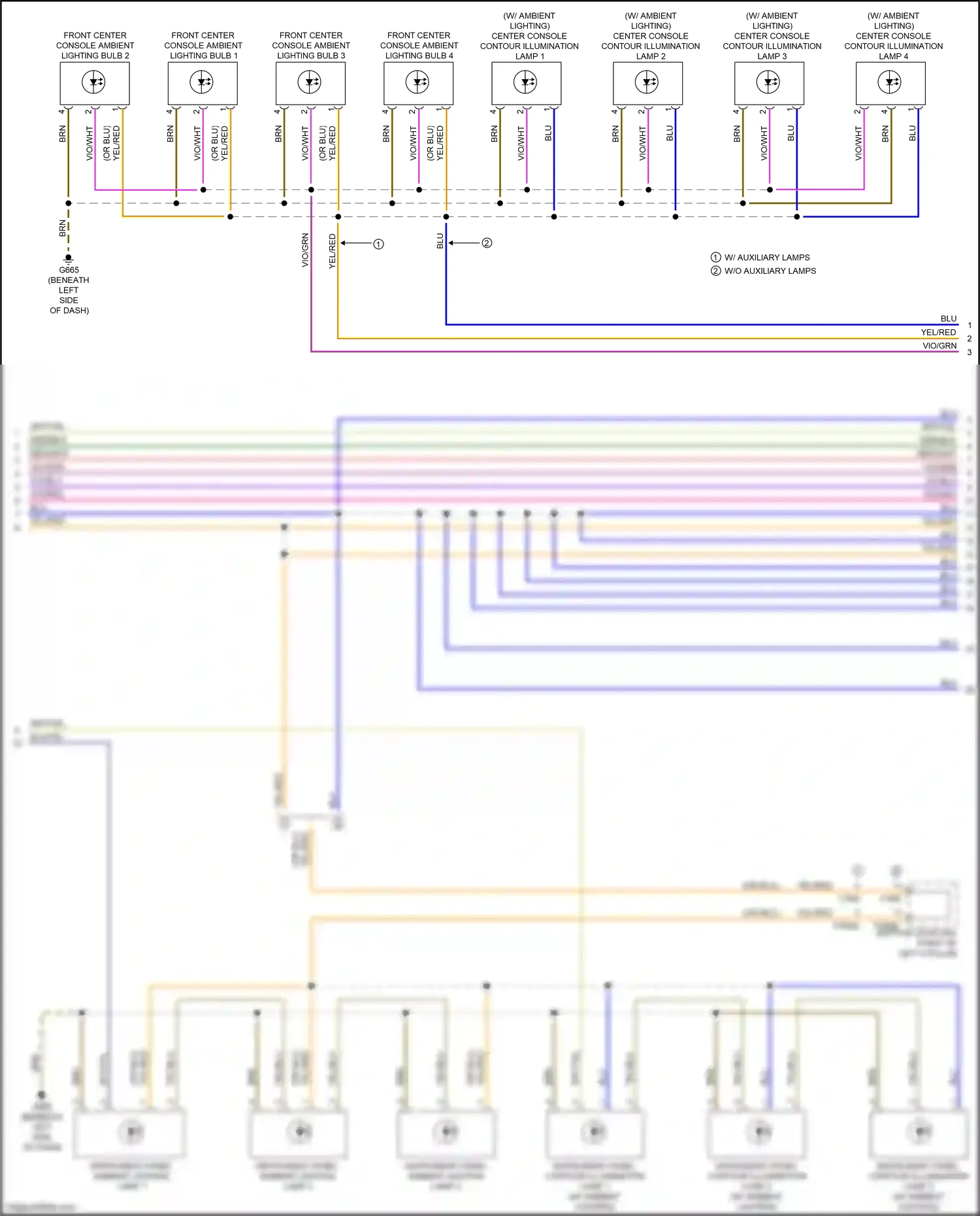 Wiring diagram blu/yel for Audi A8 D5 facelift (2021-2024) (14 of 55)