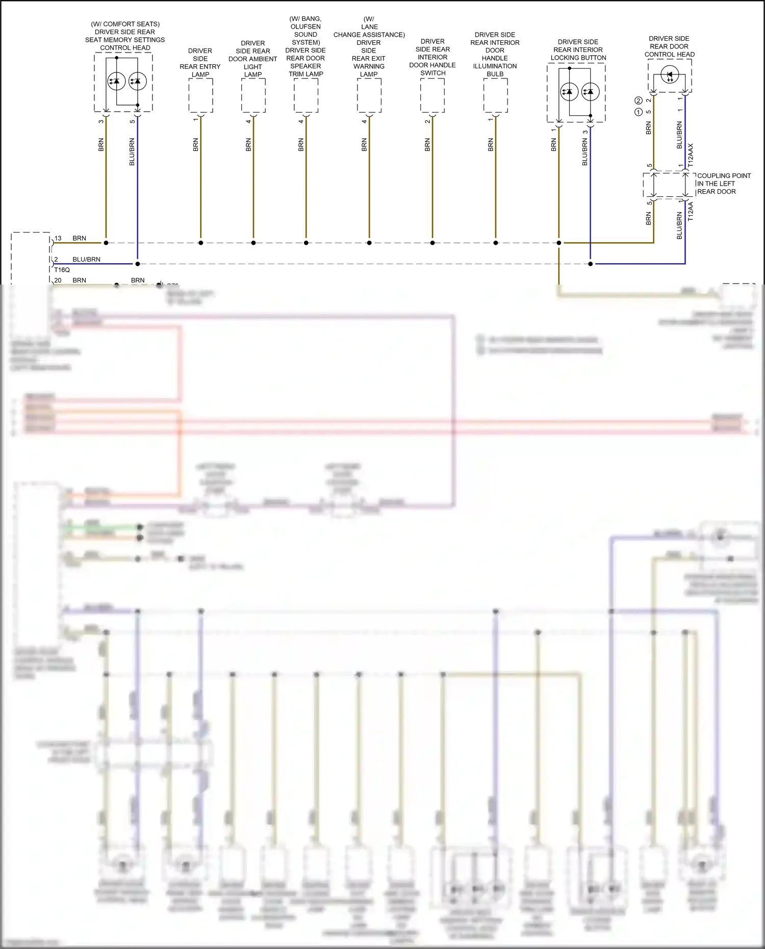 Wiring diagram brn for Audi A8 D5 facelift (2021-2024) (76 of 228)
