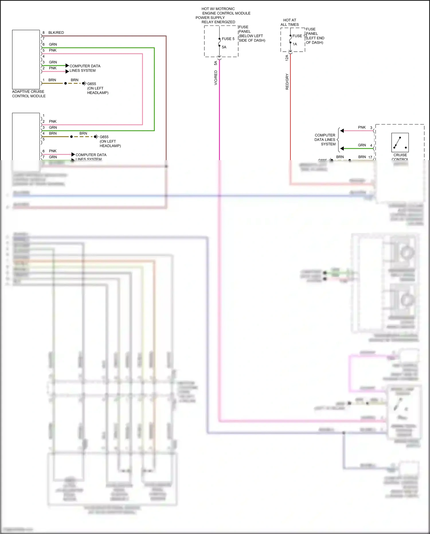 Wiring diagram brn for Audi A8 D5 facelift (2021-2024) (83 of 228)