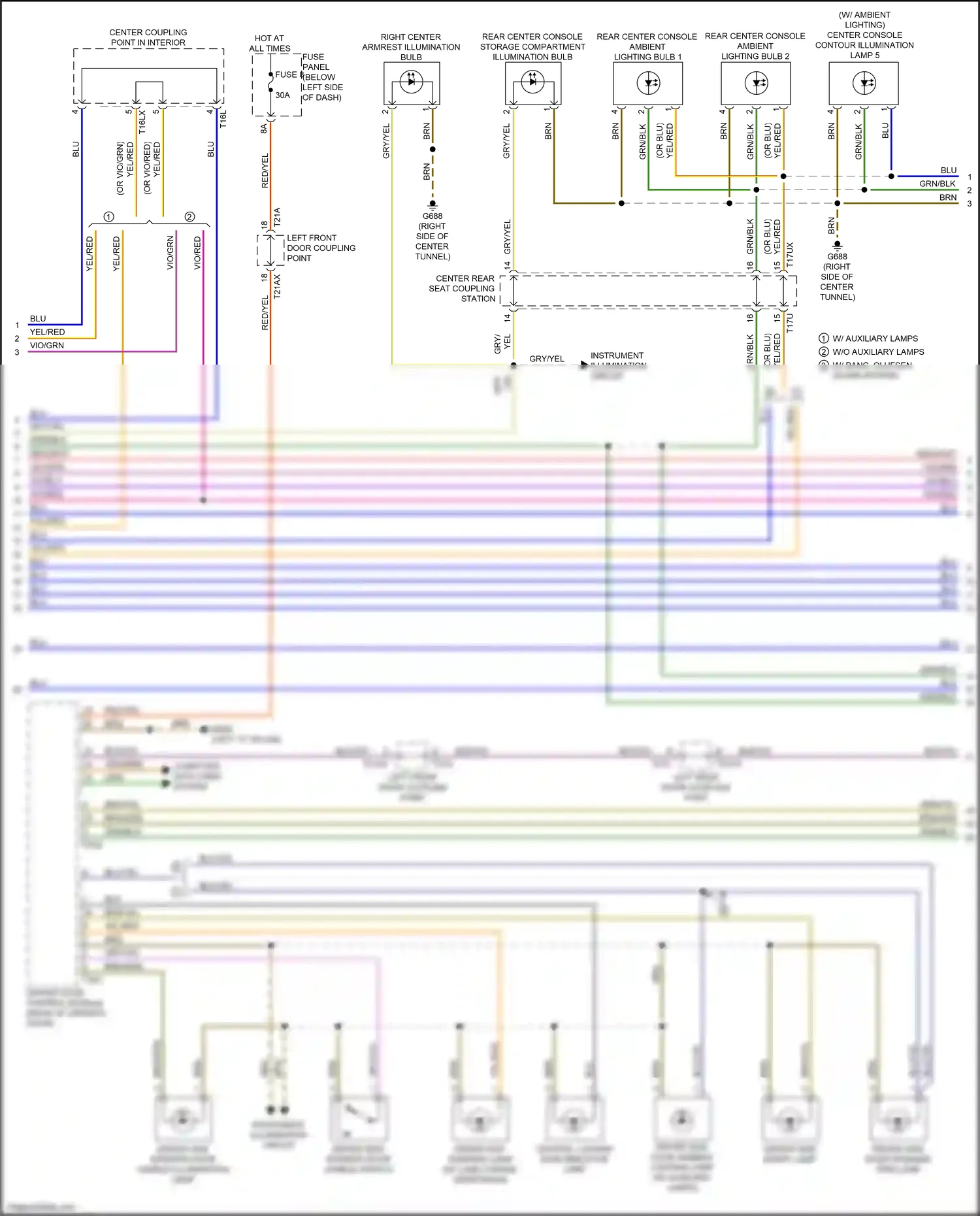 Wiring diagram brn/grn for Audi A8 D5 facelift (2021-2024) (11 of 56)