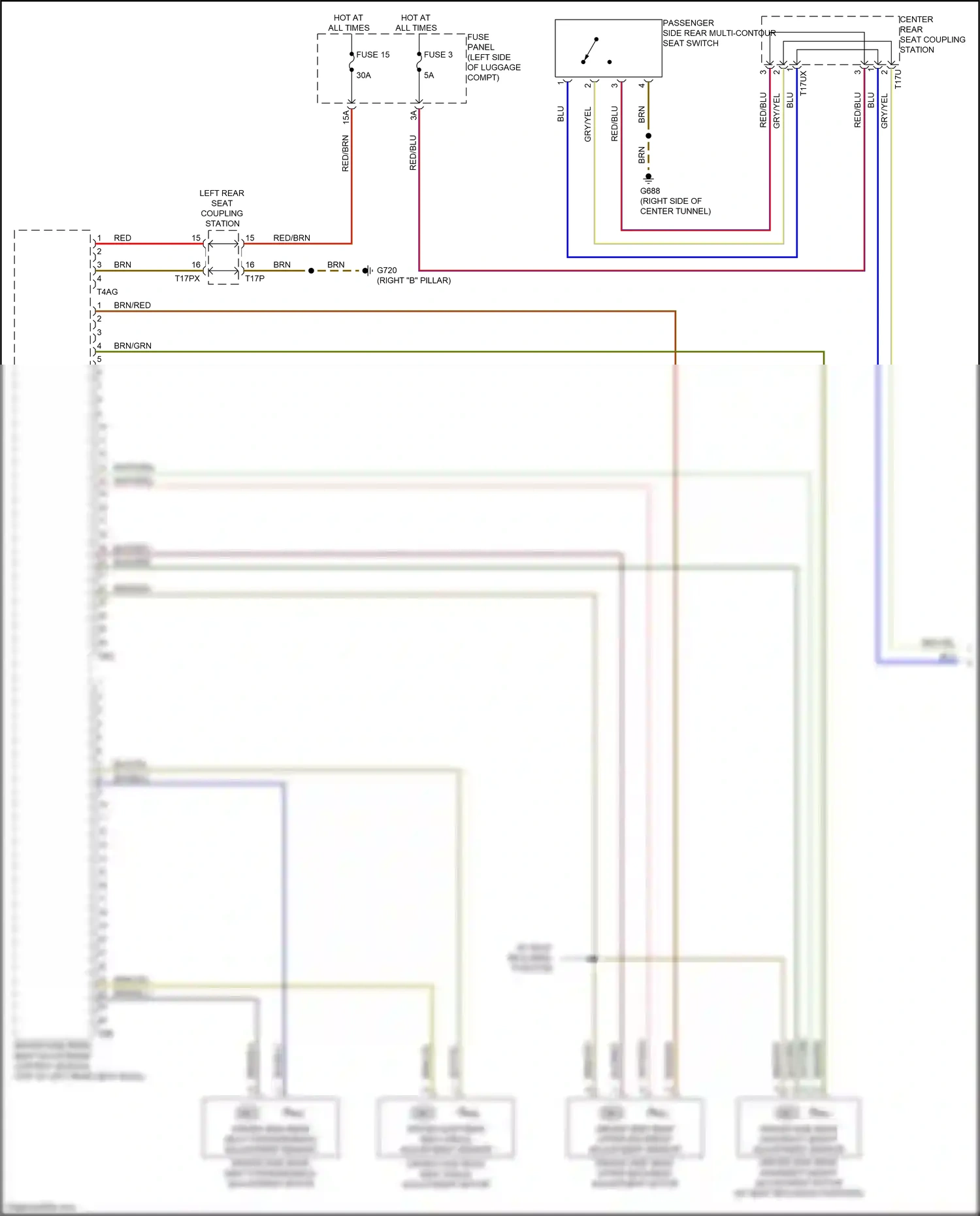 Wiring diagram fuse panel m for Audi A8 D5 facelift (2021-2024) (3 of 17)