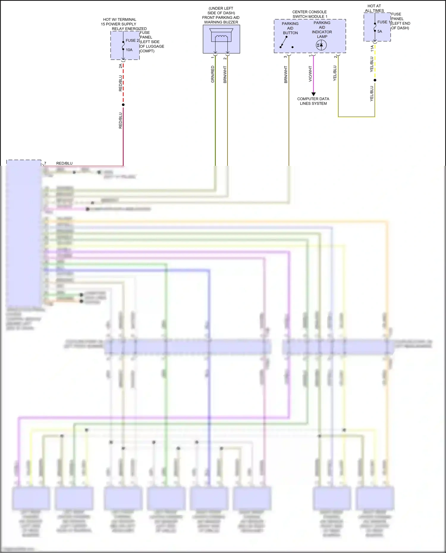 Wiring diagram grn for Audi A8 D5 facelift (2021-2024) (158 of 173)