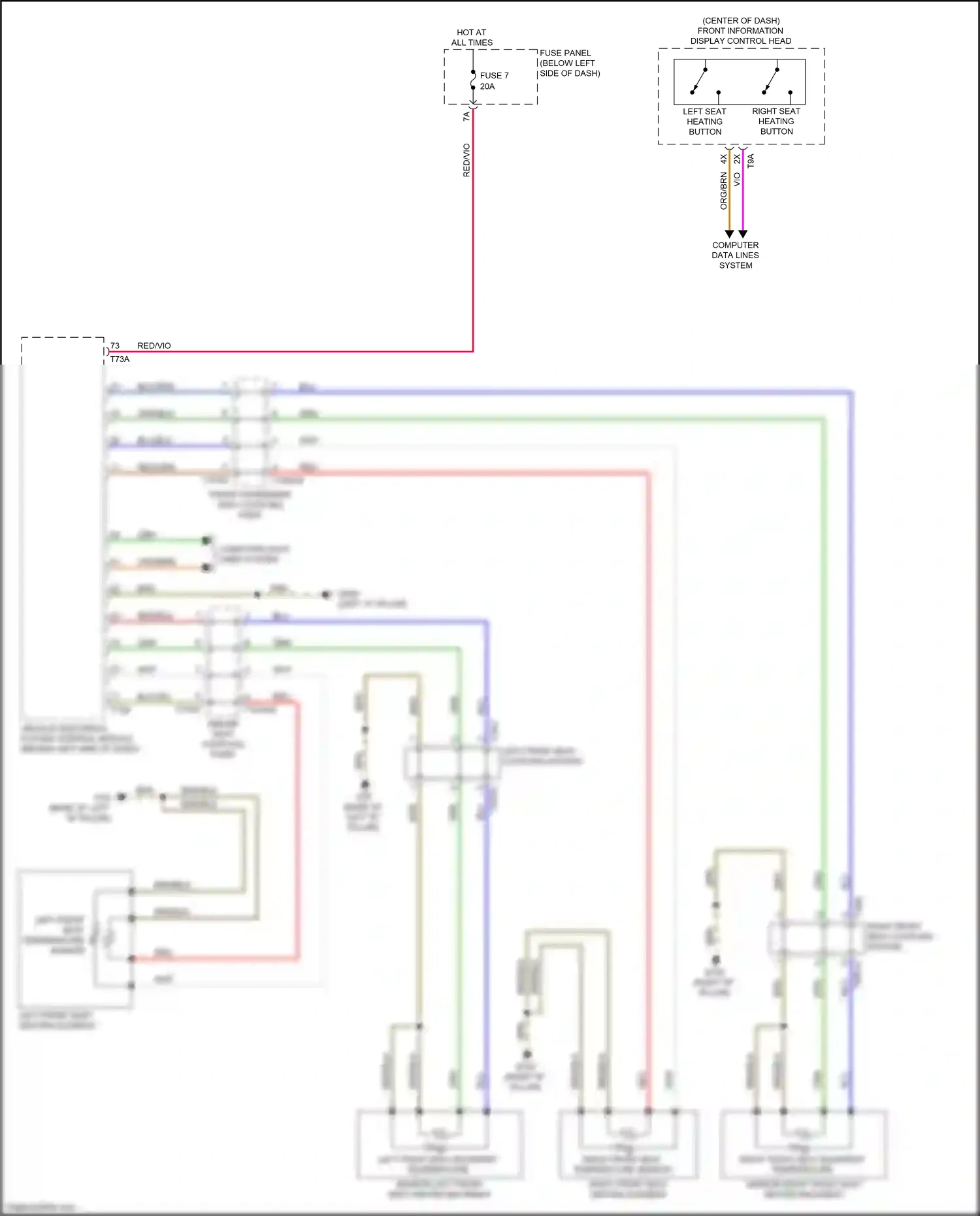 Wiring diagram grn for Audi A8 D5 facelift (2021-2024) (73 of 173)