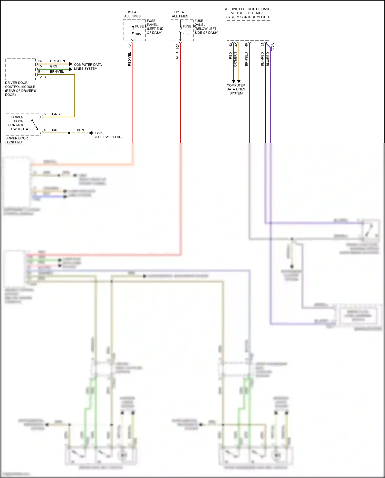 Wiring diagram grn for Audi A8 D5 facelift (2021-2024) (11 of 173)