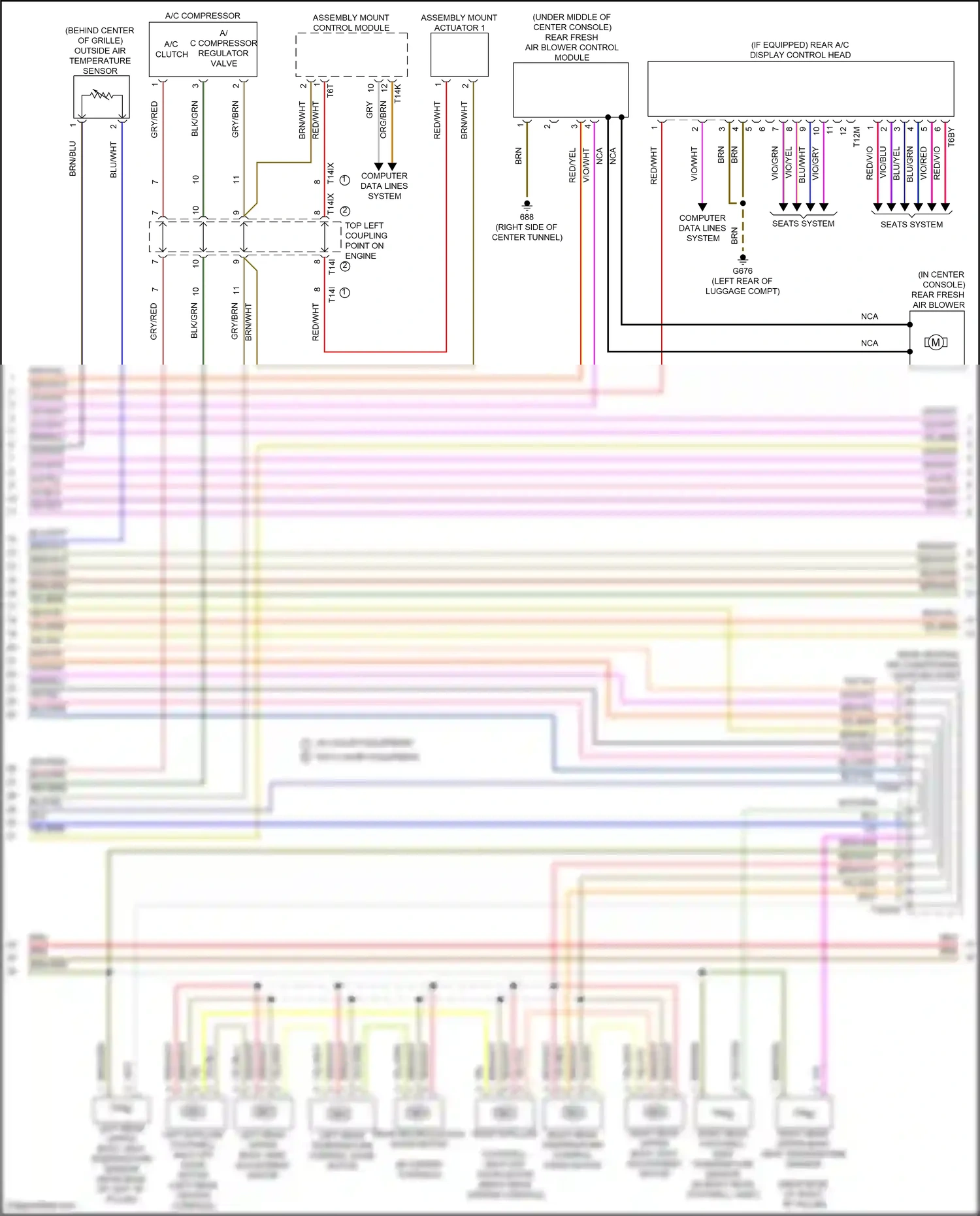 Wiring diagram nca for Audi A8 D5 facelift (2021-2024) (35 of 64)