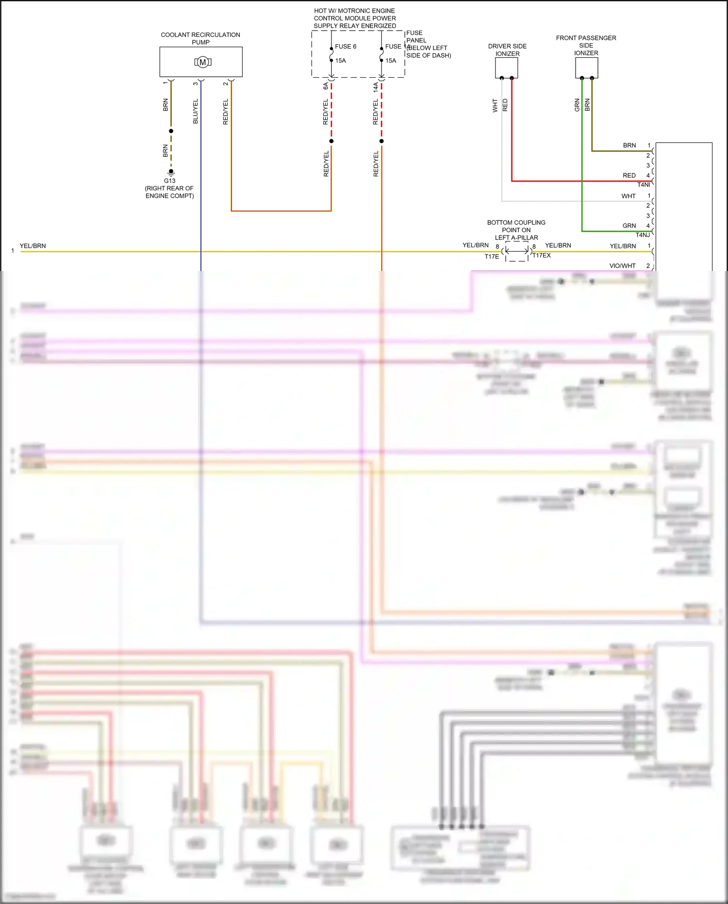 Wiring diagram org/blu for Audi A8 D5 facelift (2021-2024) (4 of 5)
