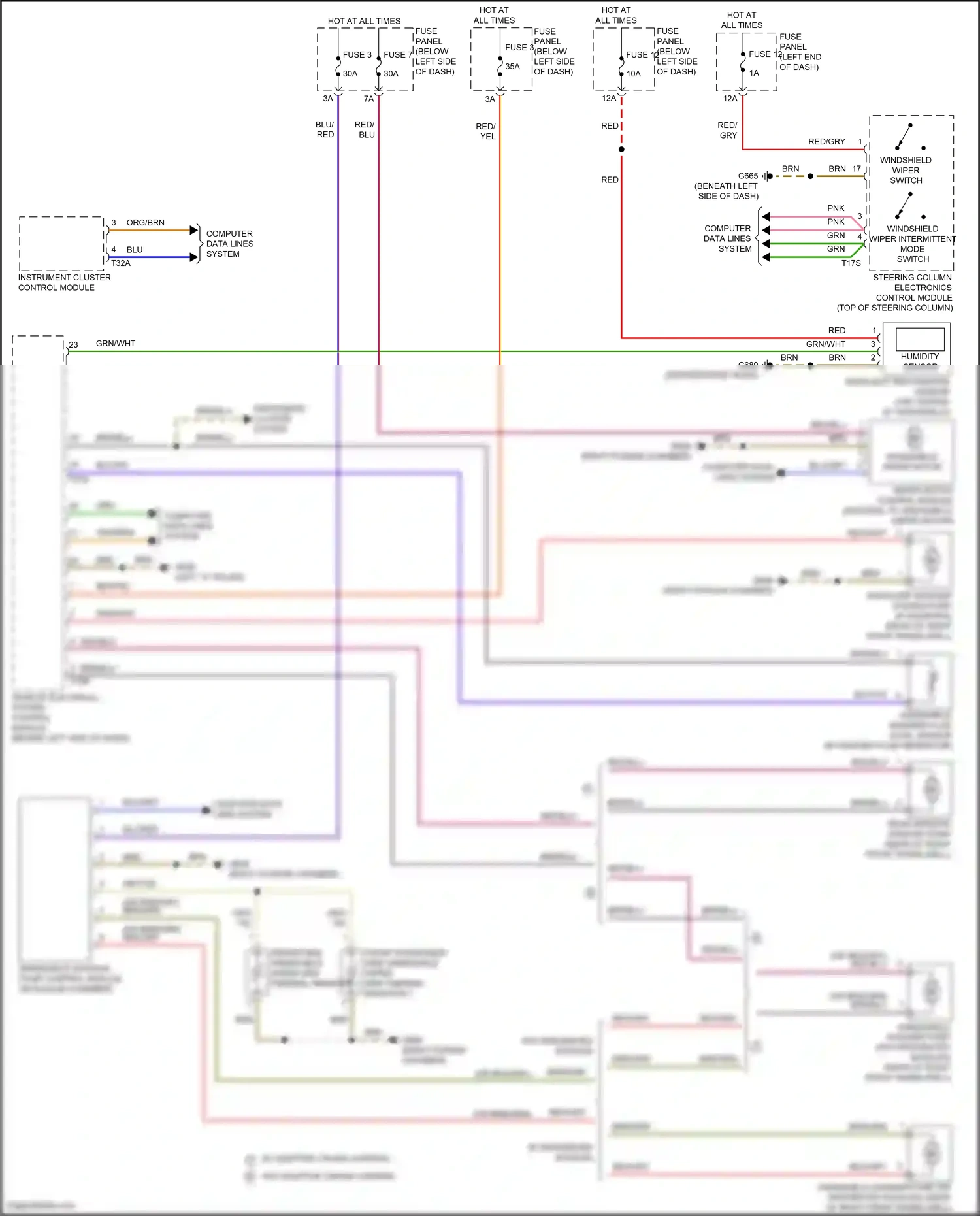 Wiring diagram org/brn for Audi A8 D5 facelift (2021-2024) (80 of 146)